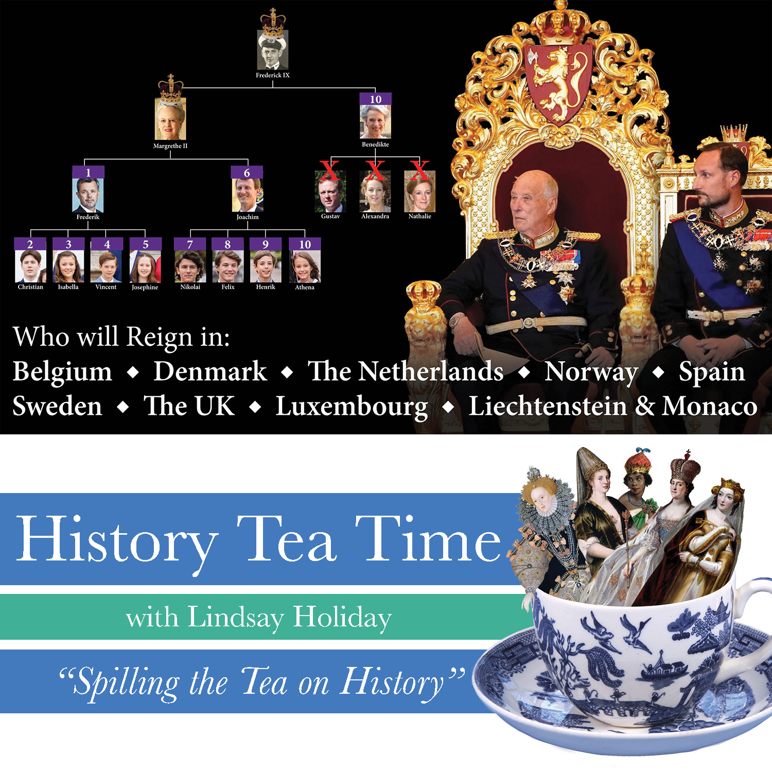 Successions of the 10 Modern European Monarchies