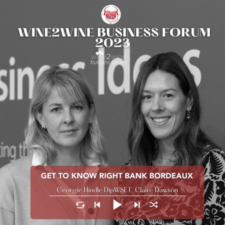 Get to know Right Bank Bordeaux | wine2wine Business Forum 2023