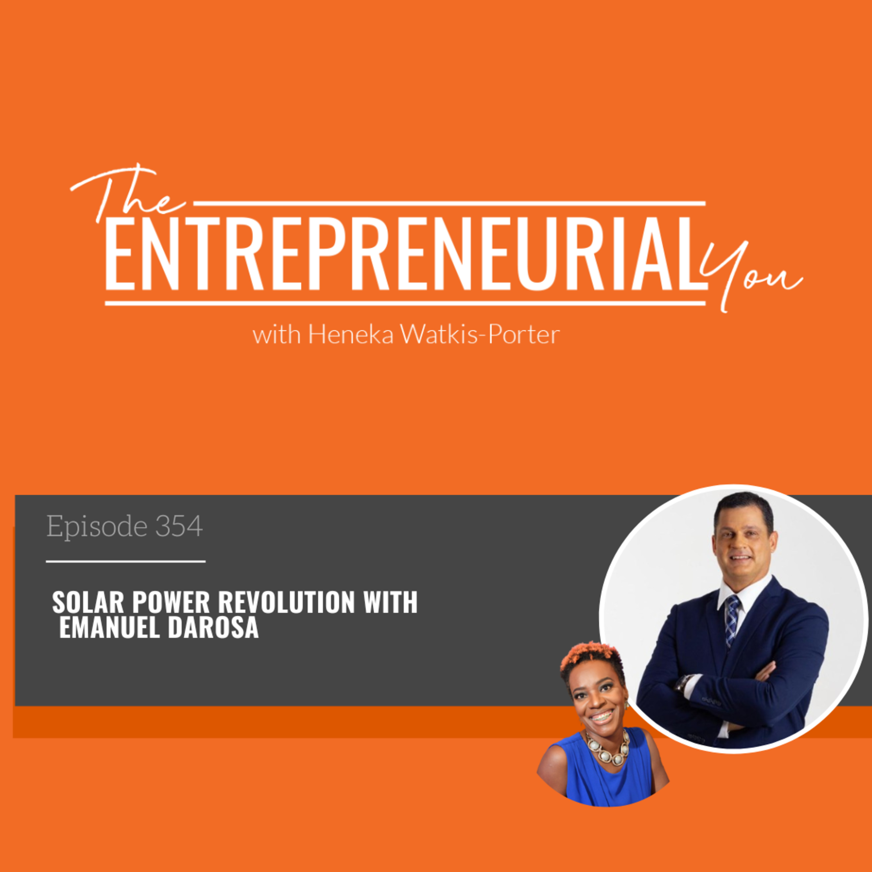 Solar Power Revolution with Emanuel DaRosa episode artwork