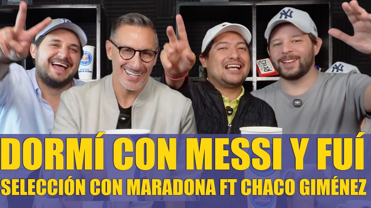 El "Chaco" Giménez cuenta TODO de Messi, Maradona y Santi Giménez