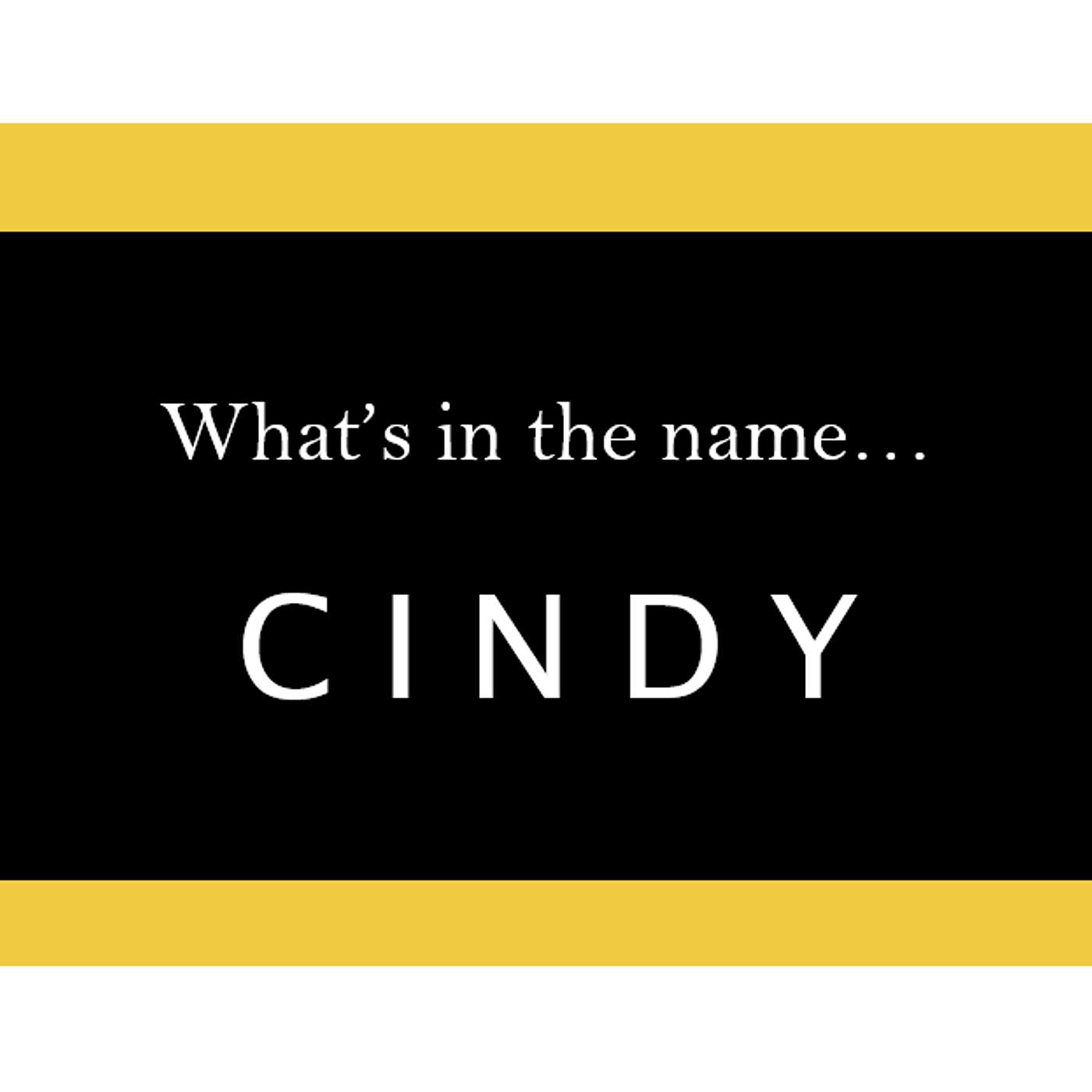 S4.77 - What's in a Name... "Cindy" episode artwork