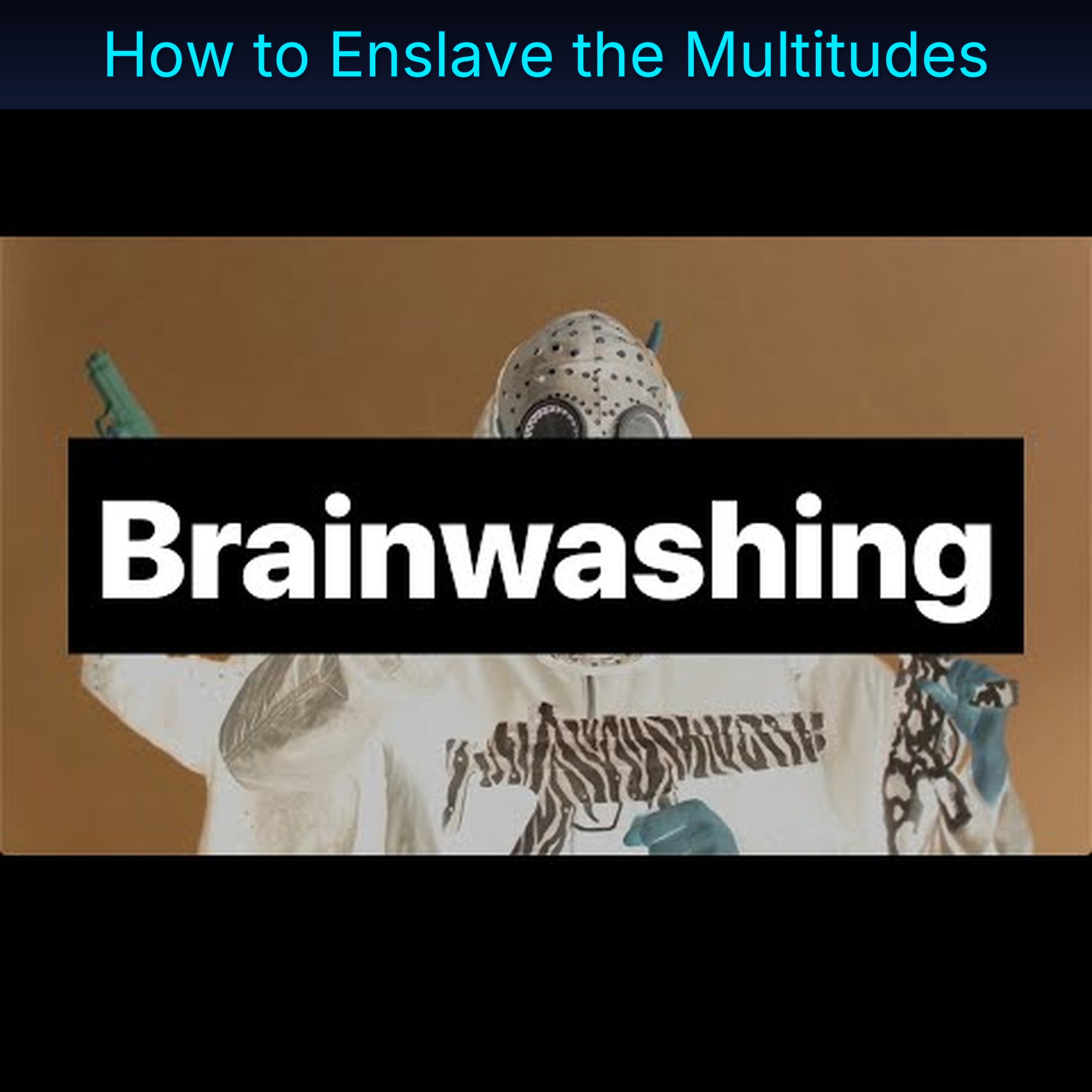 How to Enslave the Multitudes episode artwork