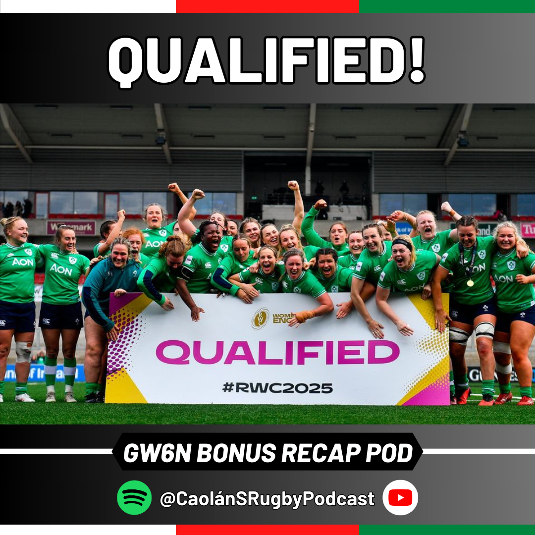 QUALIFIED: Ireland Beat Scotland to Qualify for RWC 2025 | CSR Bonus Pod episode artwork