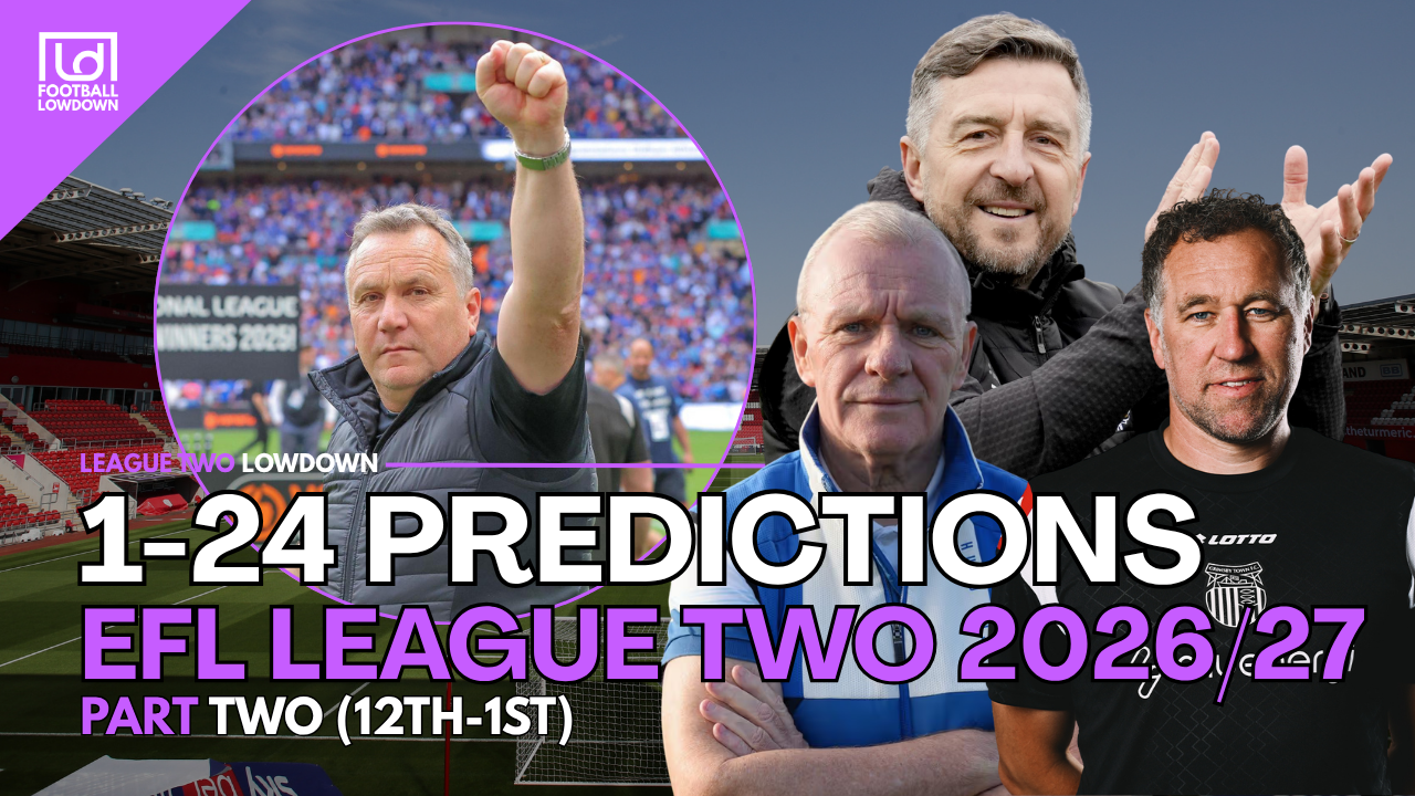 So We PREDICTED The 2026/27 League Two Table… Part Two (12th-1st) episode artwork