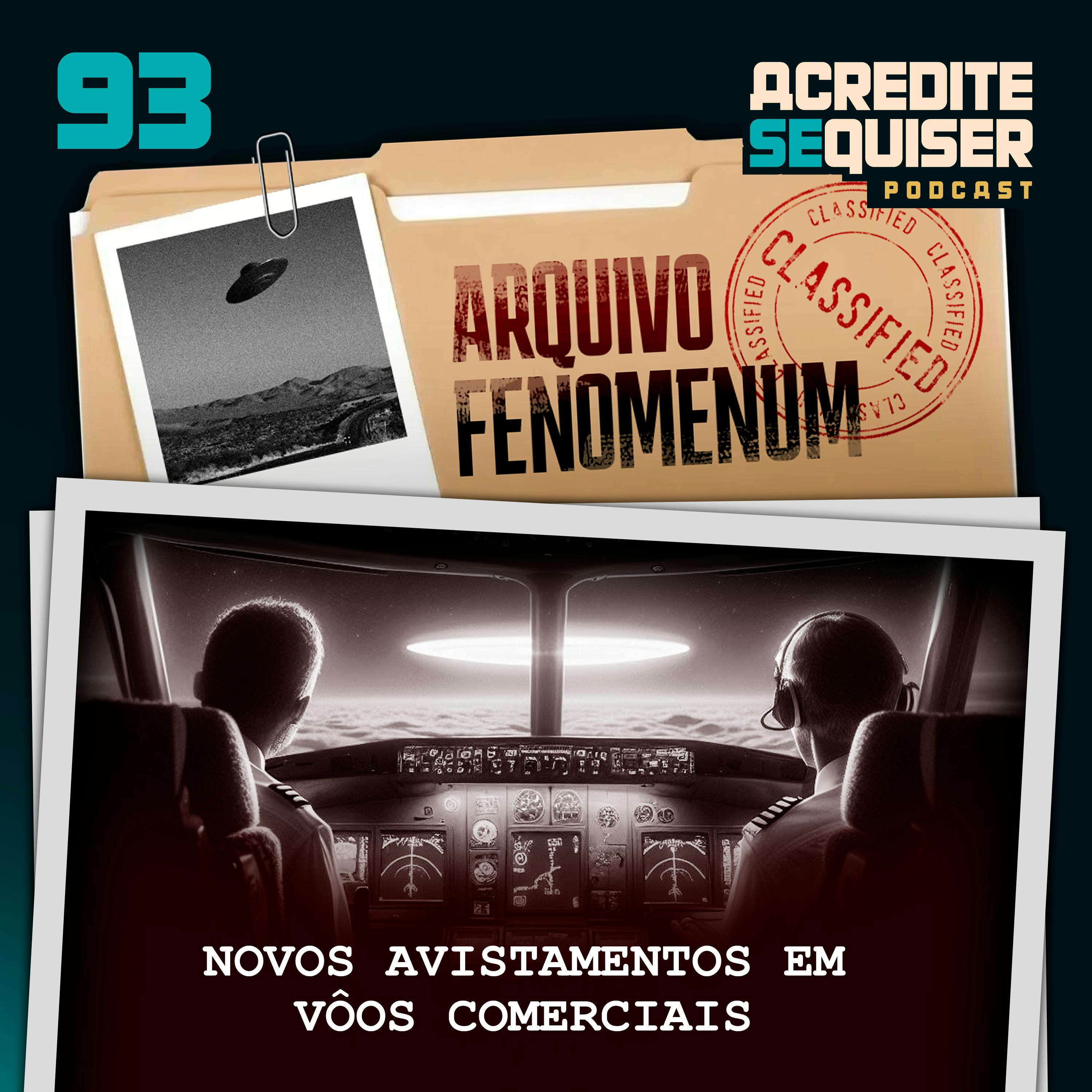 93 - Novos Avistamentos em Vôos Comerciais 93 - Novos Avistamentos em Vôos Comerciais