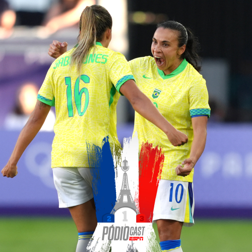 Marta 'doutrinando' e a vitória épica do Brasil contra a Espanha no handebol  | PódioCast ESPN #17 episode artwork