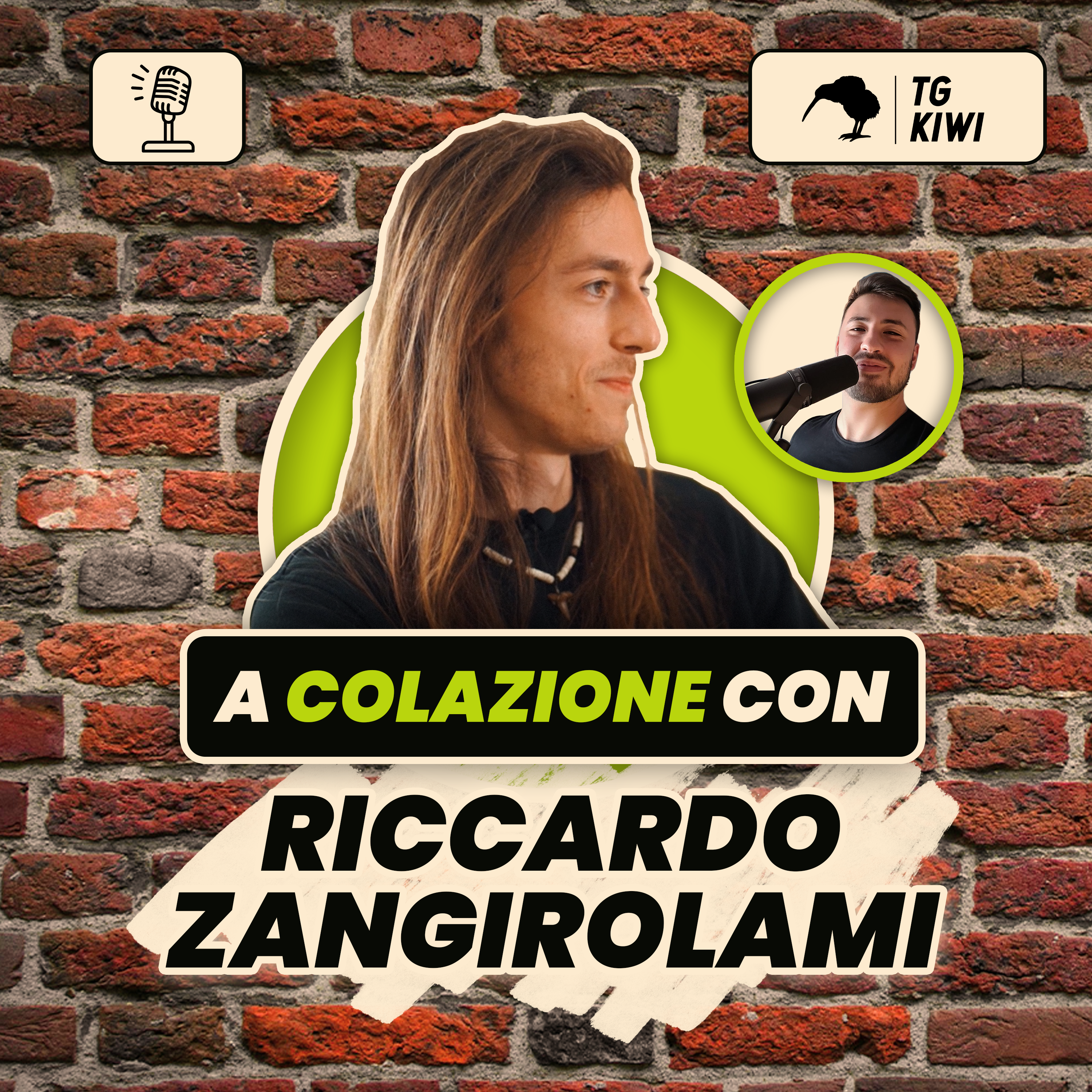 RICCARDO ZANGIROLAMI | A colazione con TG KIWI | Ep. 1 episode artwork