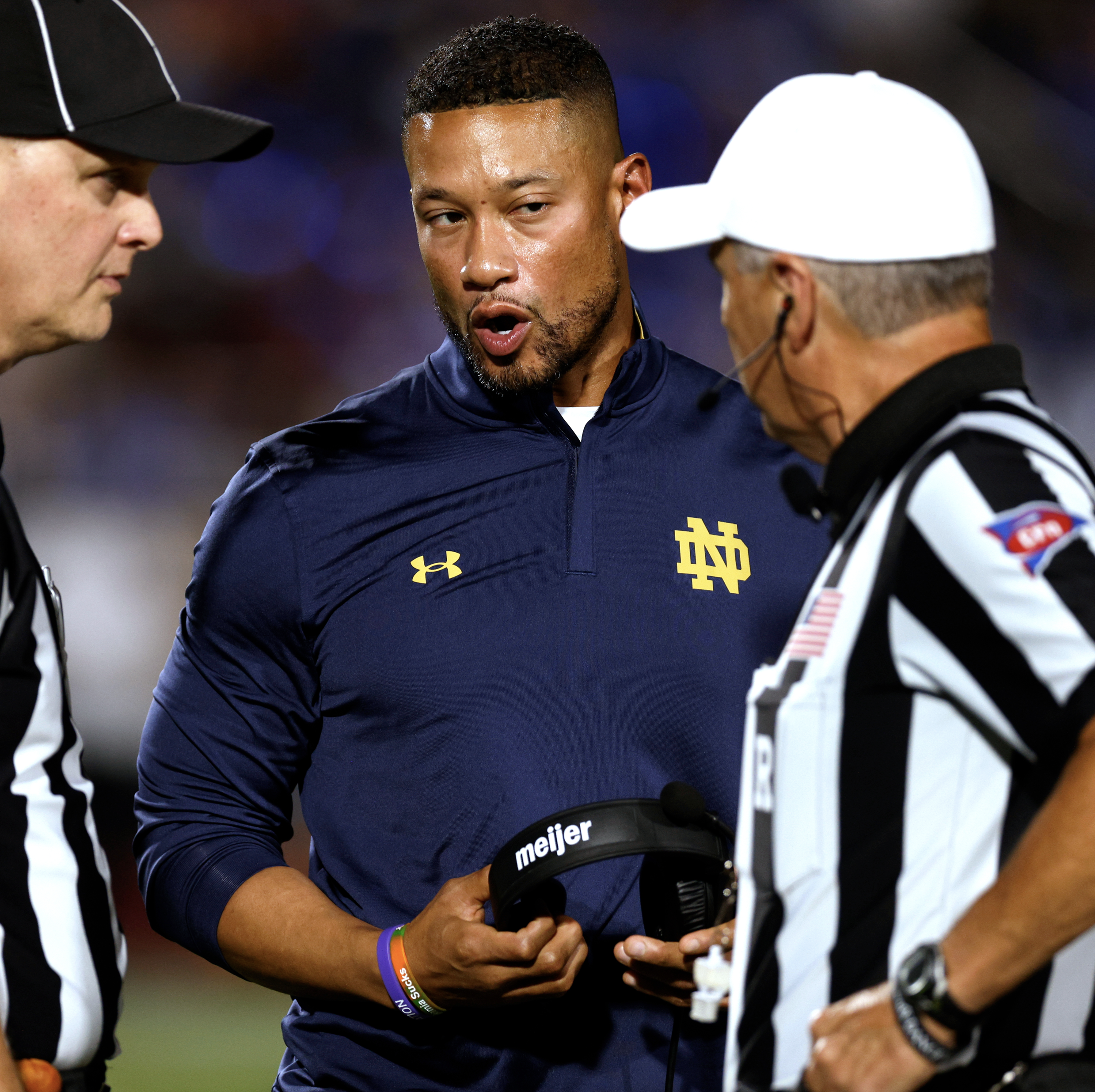 Previewing Notre Dame VS Villainy and Louisville episode artwork