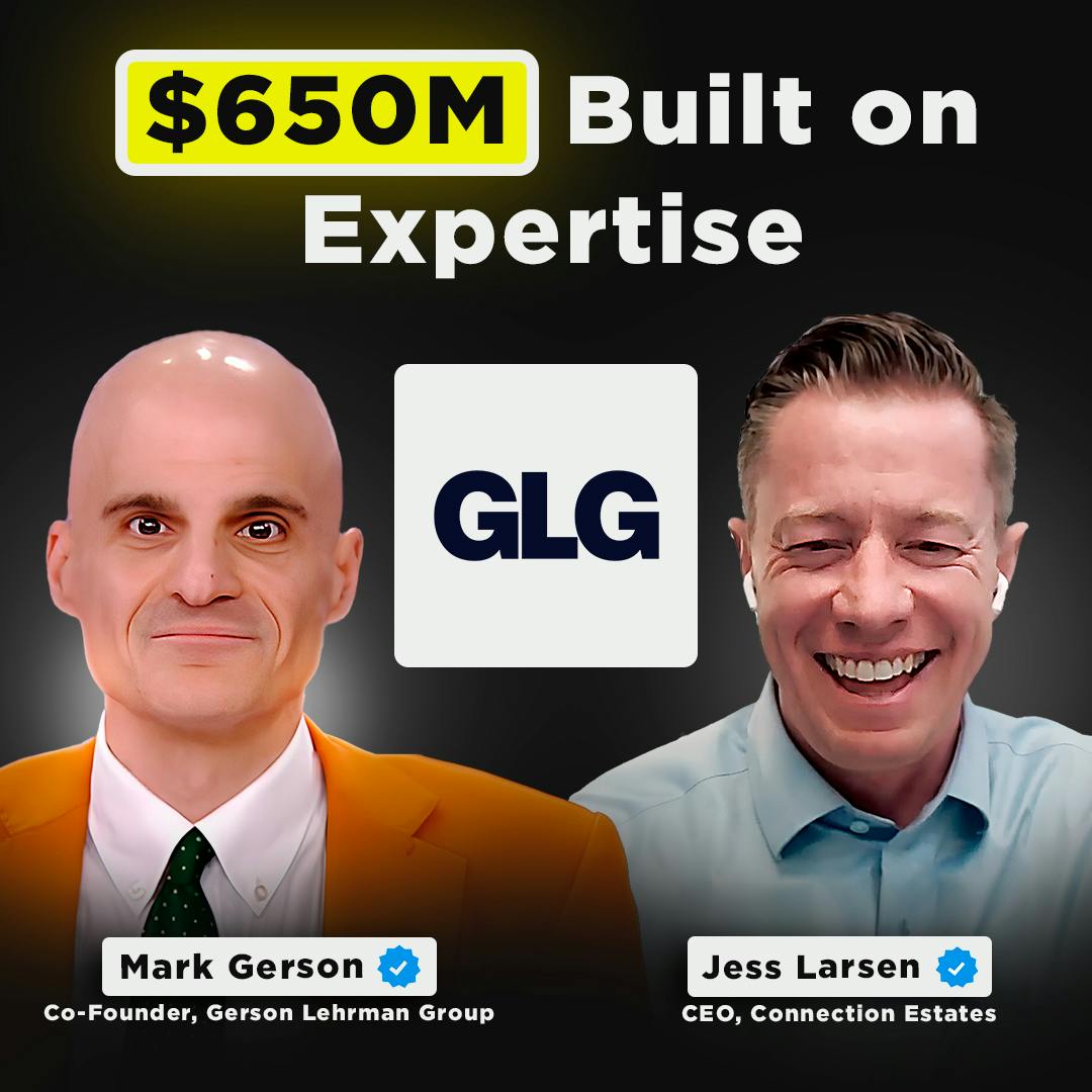 Why Giving Makes You Richer | Co‑Founder & Co‑Chairman, GLG Mark Gerson Why Giving Makes You Richer | Co‑Founder & Co‑Chairman, GLG Mark Gerson