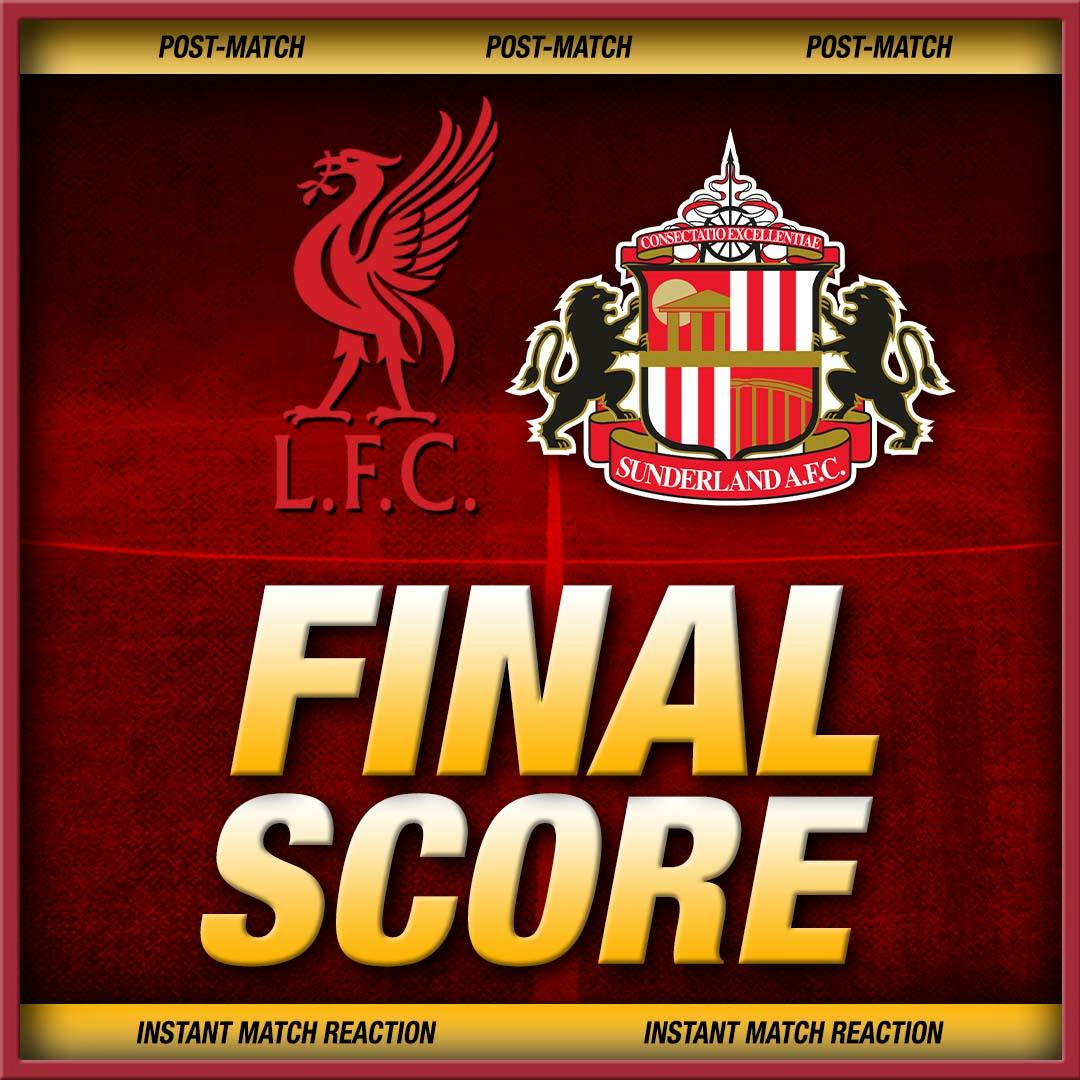 Liverpool vs Sunderland | Post-Match Reaction | Reds RESCUE late draw Liverpool vs Sunderland | Post-Match Reaction | Reds RESCUE late draw