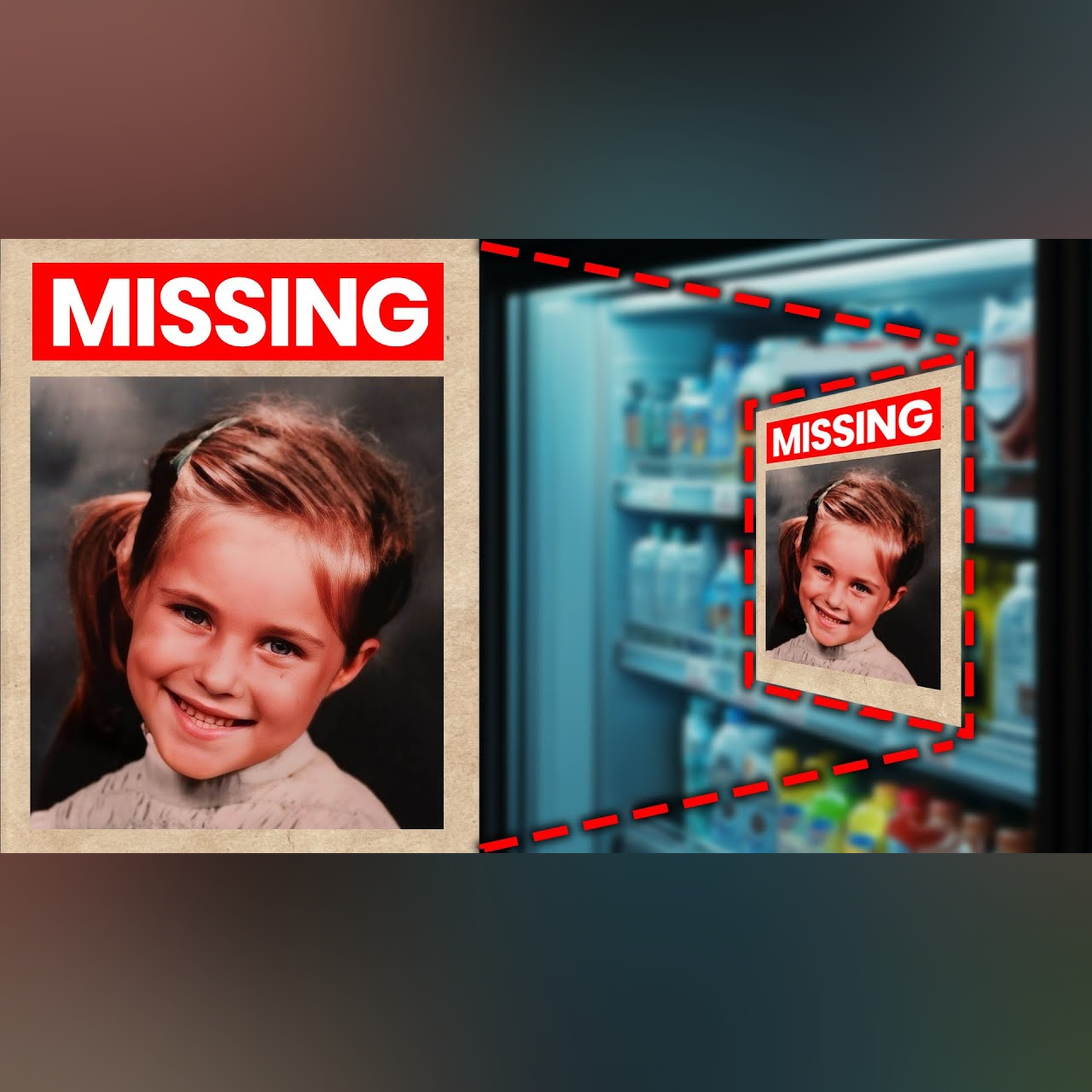 Girl Sees Herself on Missing Child Poster, Realizes Her Whole Life is a Lie episode artwork
