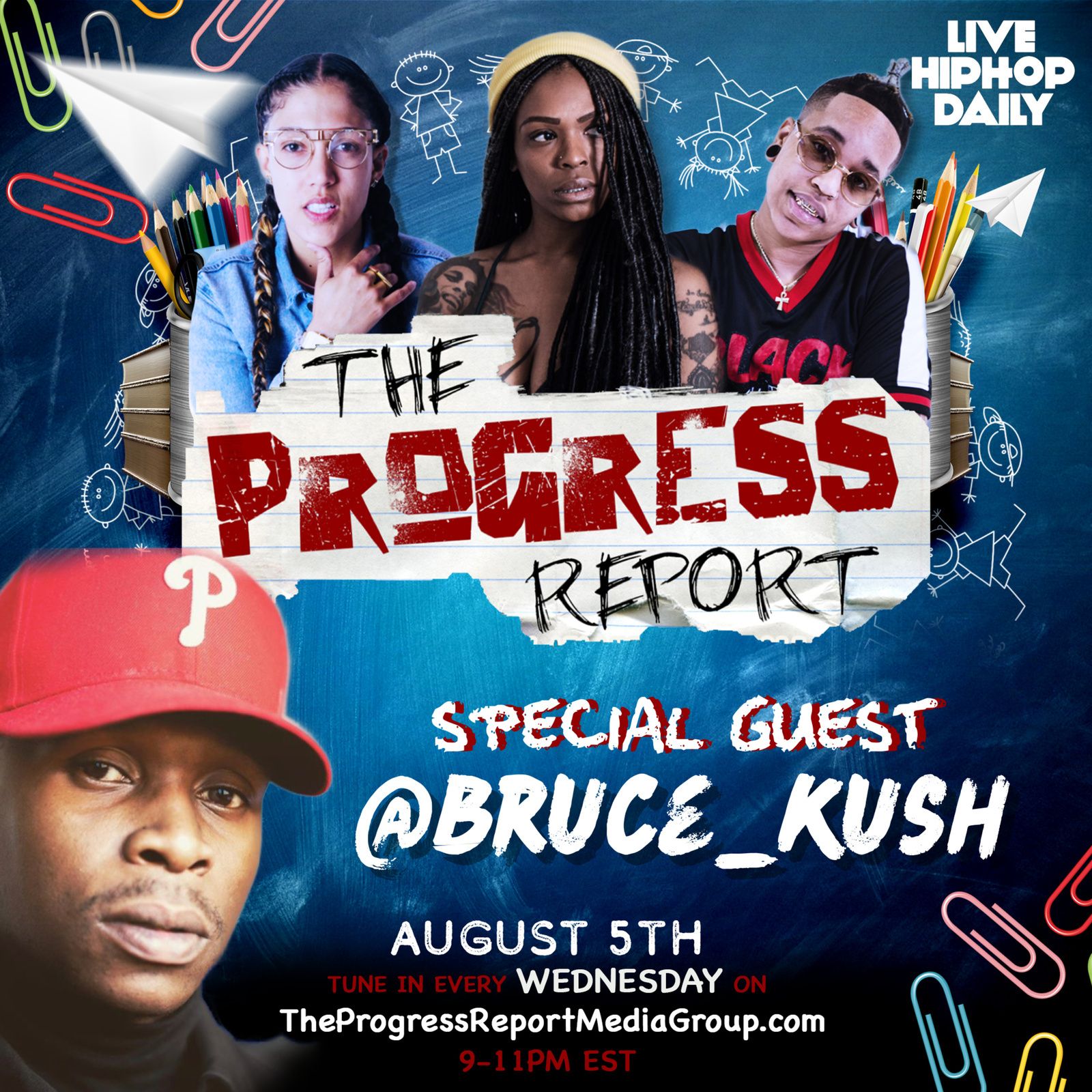 Bruce Kush talks performing before Bankroll Fresh, playing the trumpet, Covid making artists equal