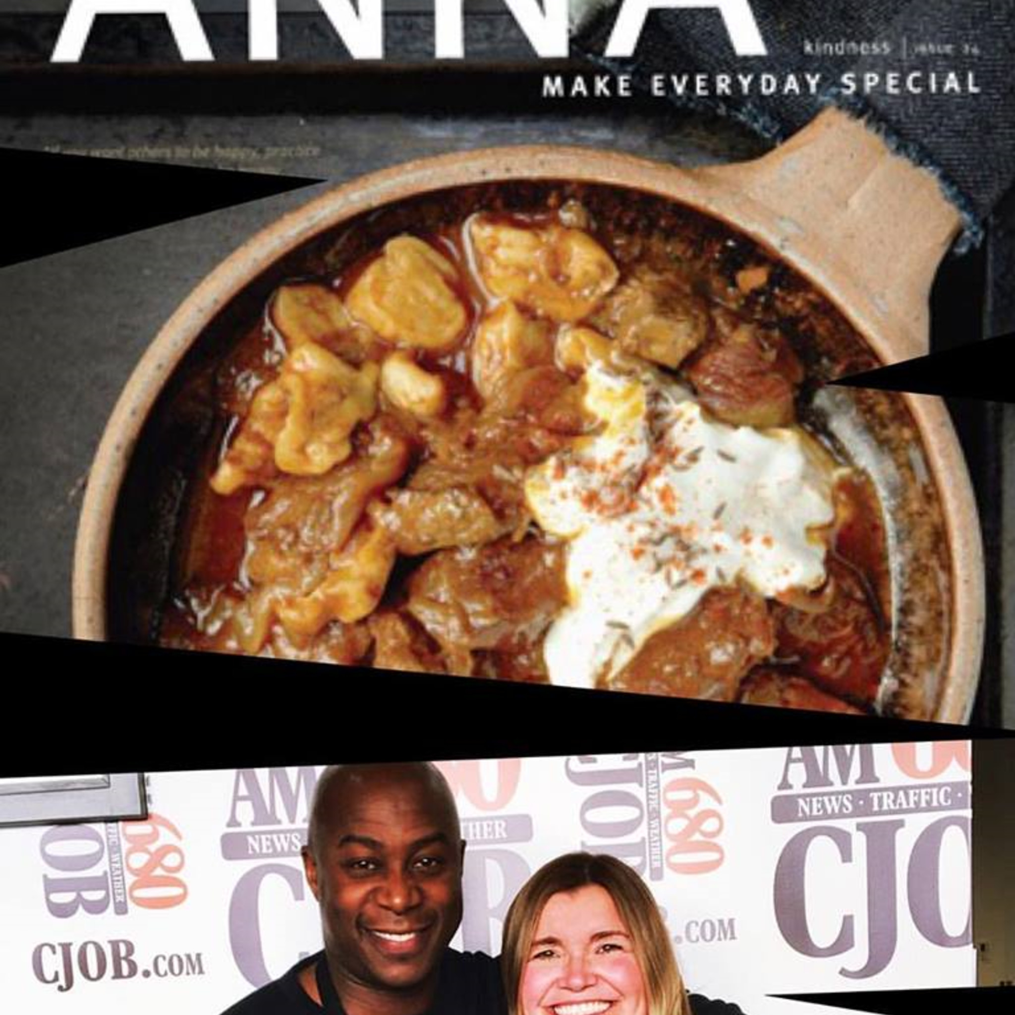 The Main Ingredient w/Kevin Burgin in studio with Mari Loewen founder of Everything Anna magazine episode artwork