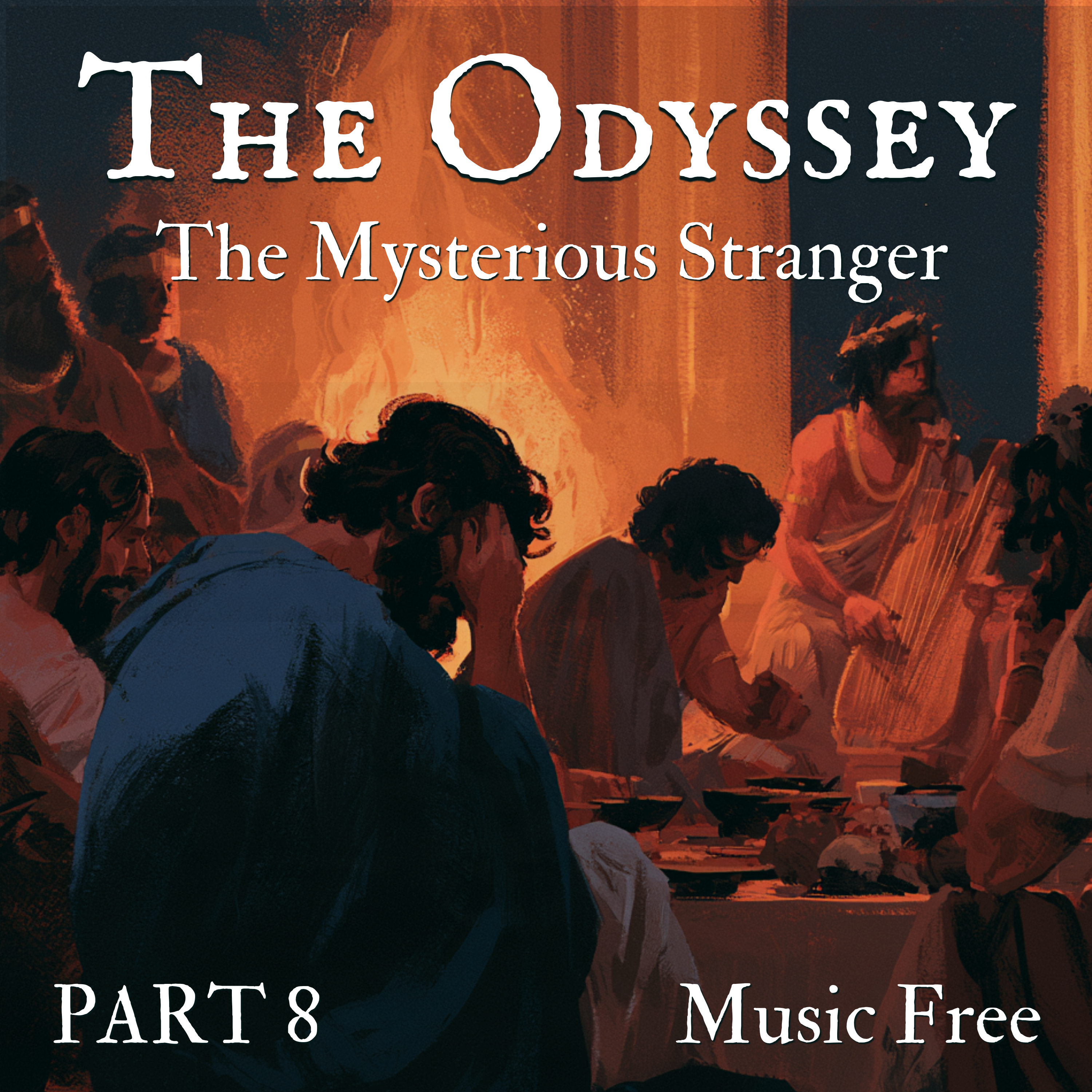 The Adventures of Odysseus and The Tales of Troy - Part 8 The Mysterious Stranger - Music Free episode artwork