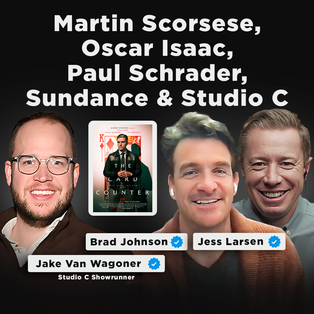 Martin Sorsese, Oscar Isaac, Paul Shrader, Sundance & Studio C | Showrunner, Jake Van Wagoner