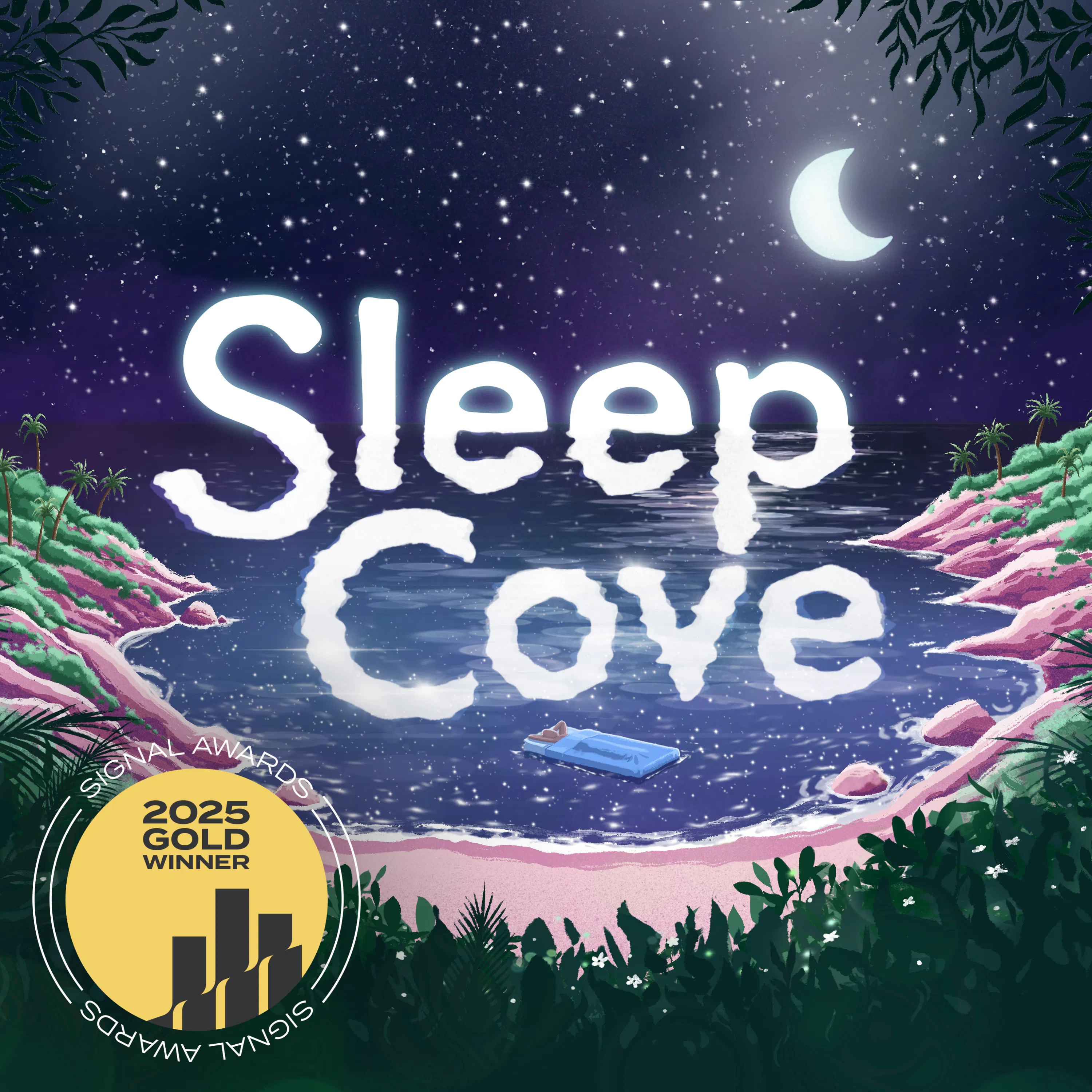 Guided Sleep Meditation & Sleep Hypnosis from Sleep Cove cover