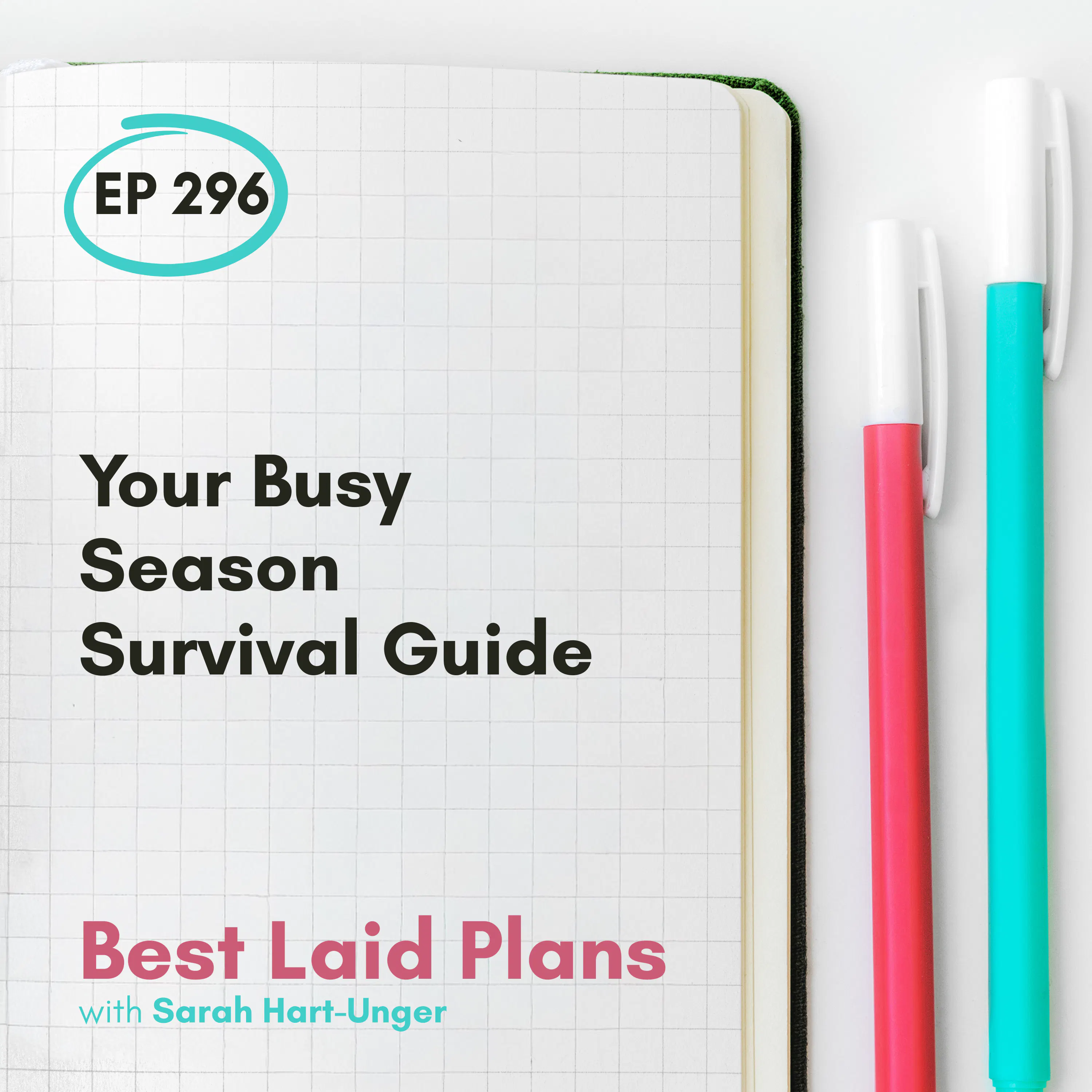 Your Busy Season Survival Guide EP 296 episode artwork