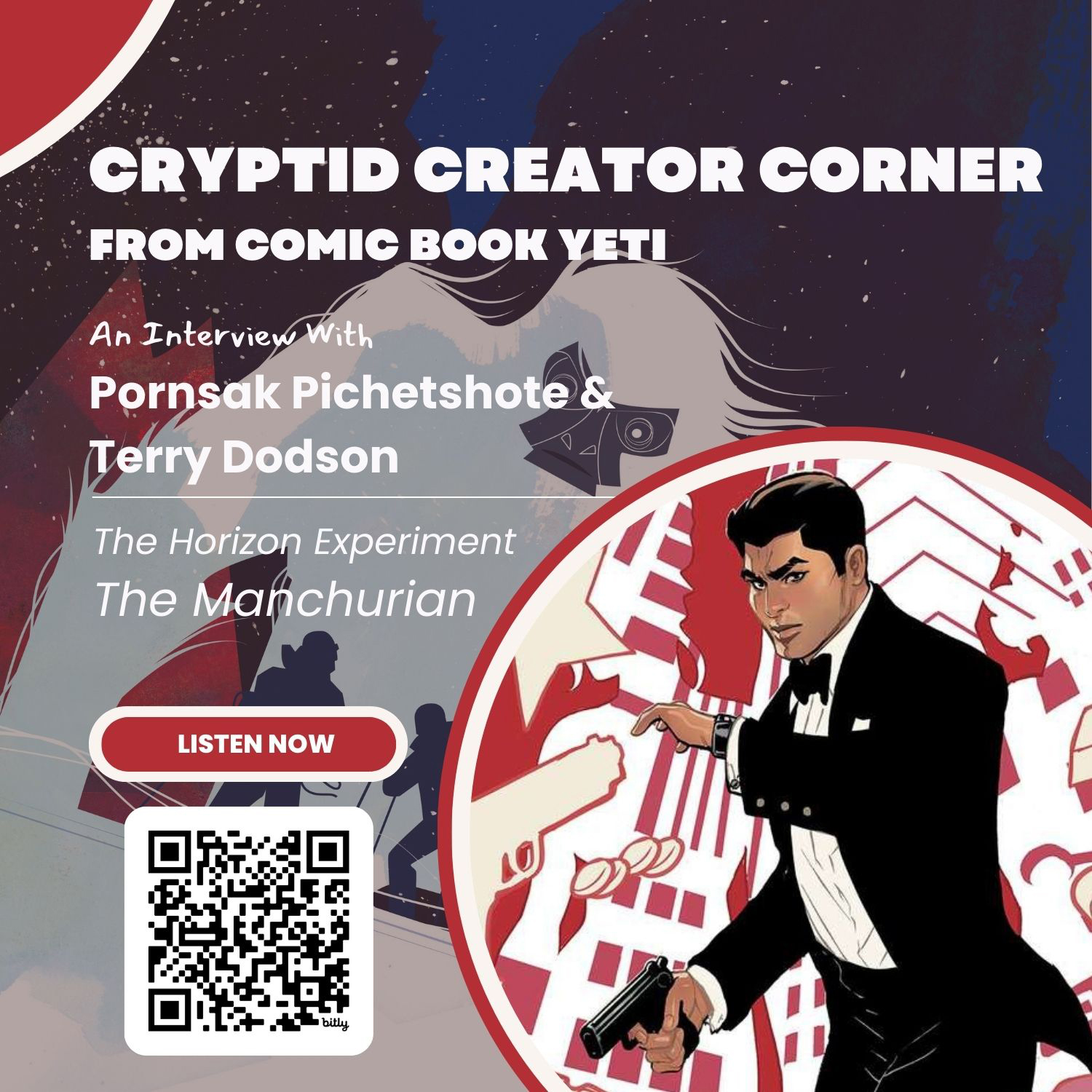 Cryptid Creator Corner from Comic Book Yeti - A Comic Book Interview Podcast