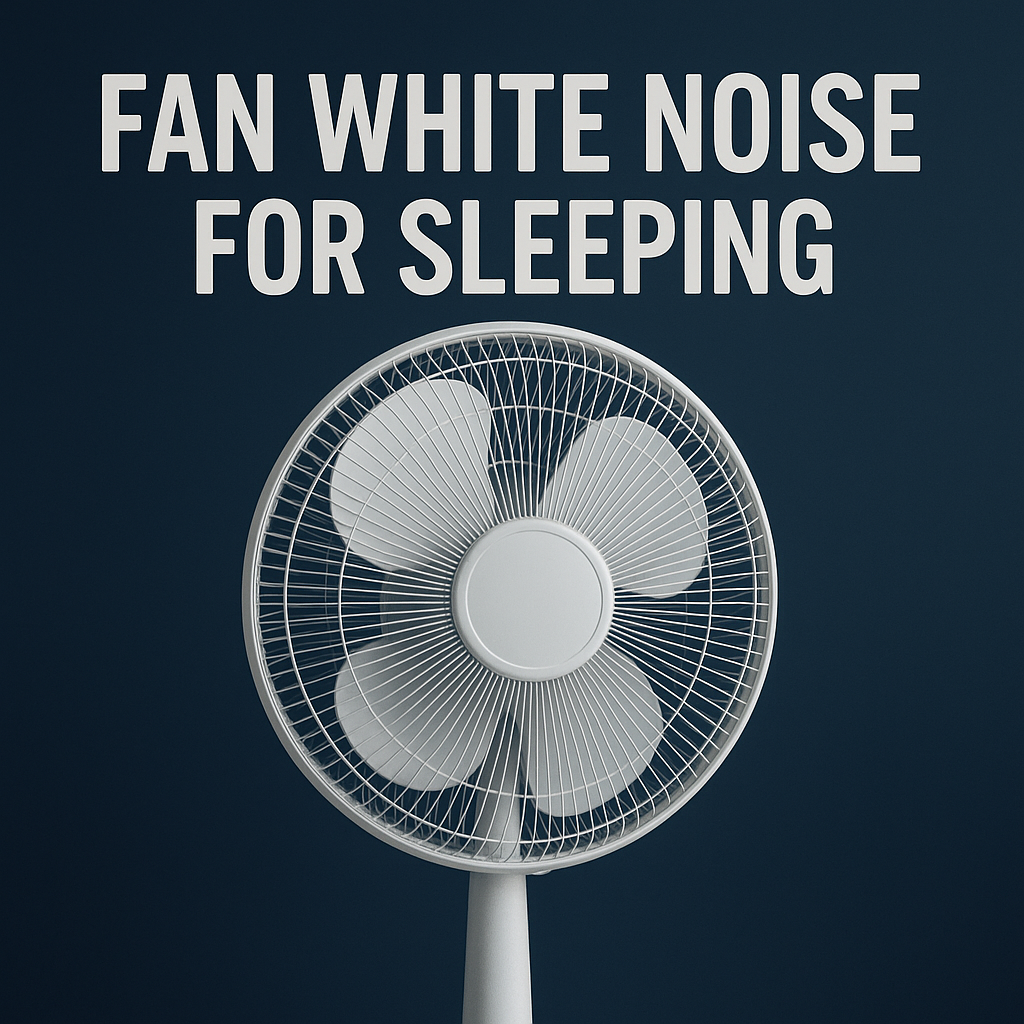 Fan White Noise for Sleeping