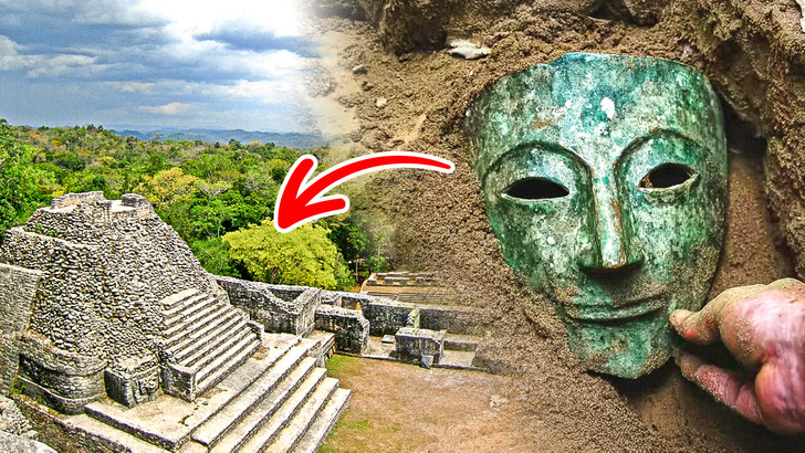 Encontraron una antigua tumba llena de oro maya en la selva