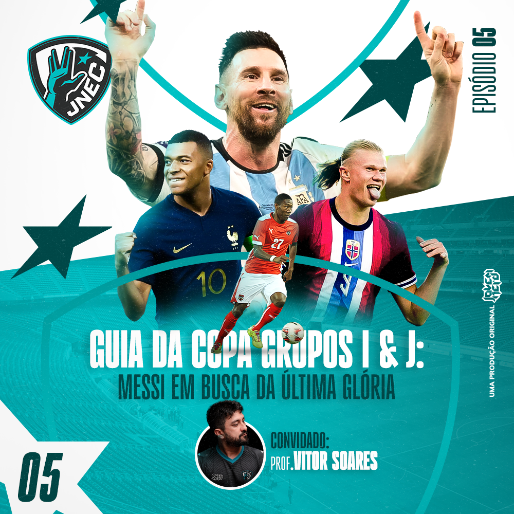 GUIA DA COPA 2026 - GRUPOS I & J: Messi Em Busca da Última Glória | Jovem Nerd Esporte Clube 05