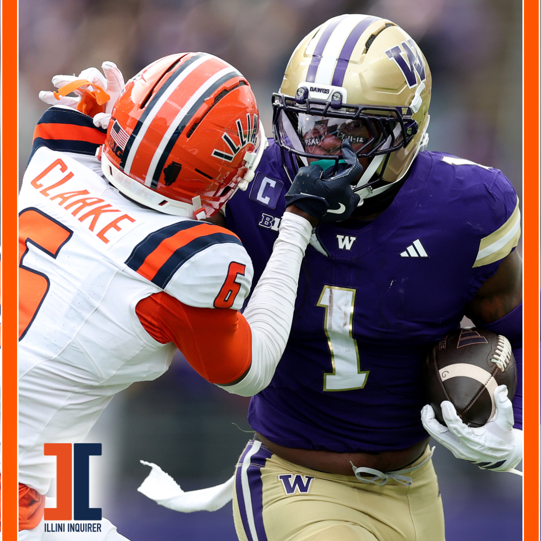 Ep. 1060 - J Leman reacts to Illini&#039;s 42-25 loss at Washington, previews Rutgers