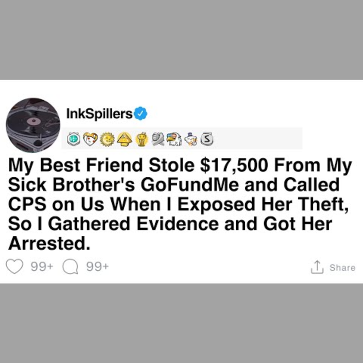 Friend Stole $17,500, Exposed and Arrested for Theft and False CPS Report