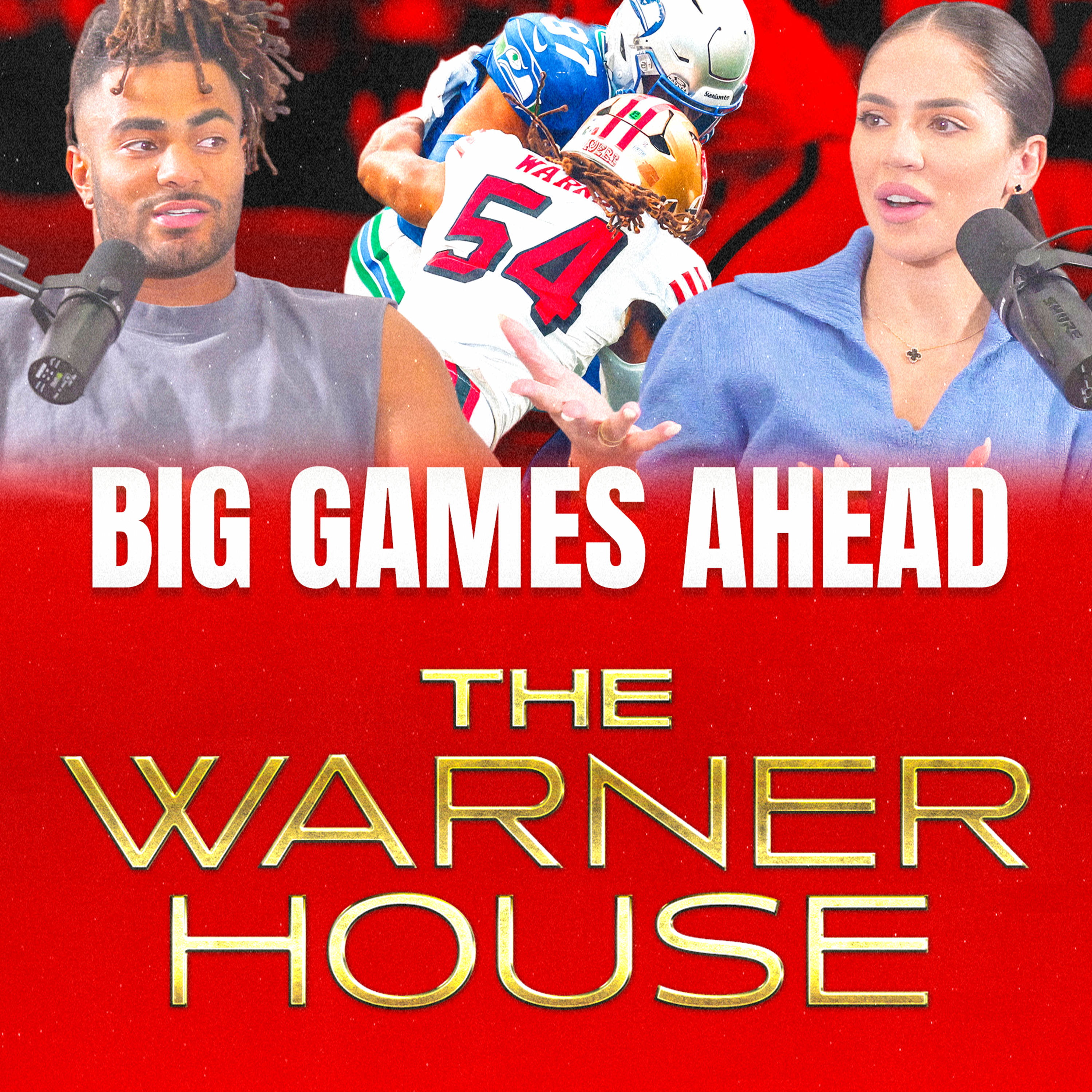 49ers vs Chiefs Preview, Facing Mahomes & Kelce, BYU Trip, Parenting Highlights | Warner House S2 E4 episode artwork