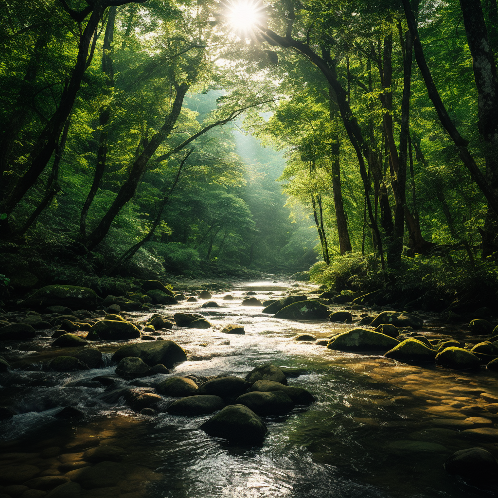 Gentle river ambiance sound for Helps reducing stress and anxiety