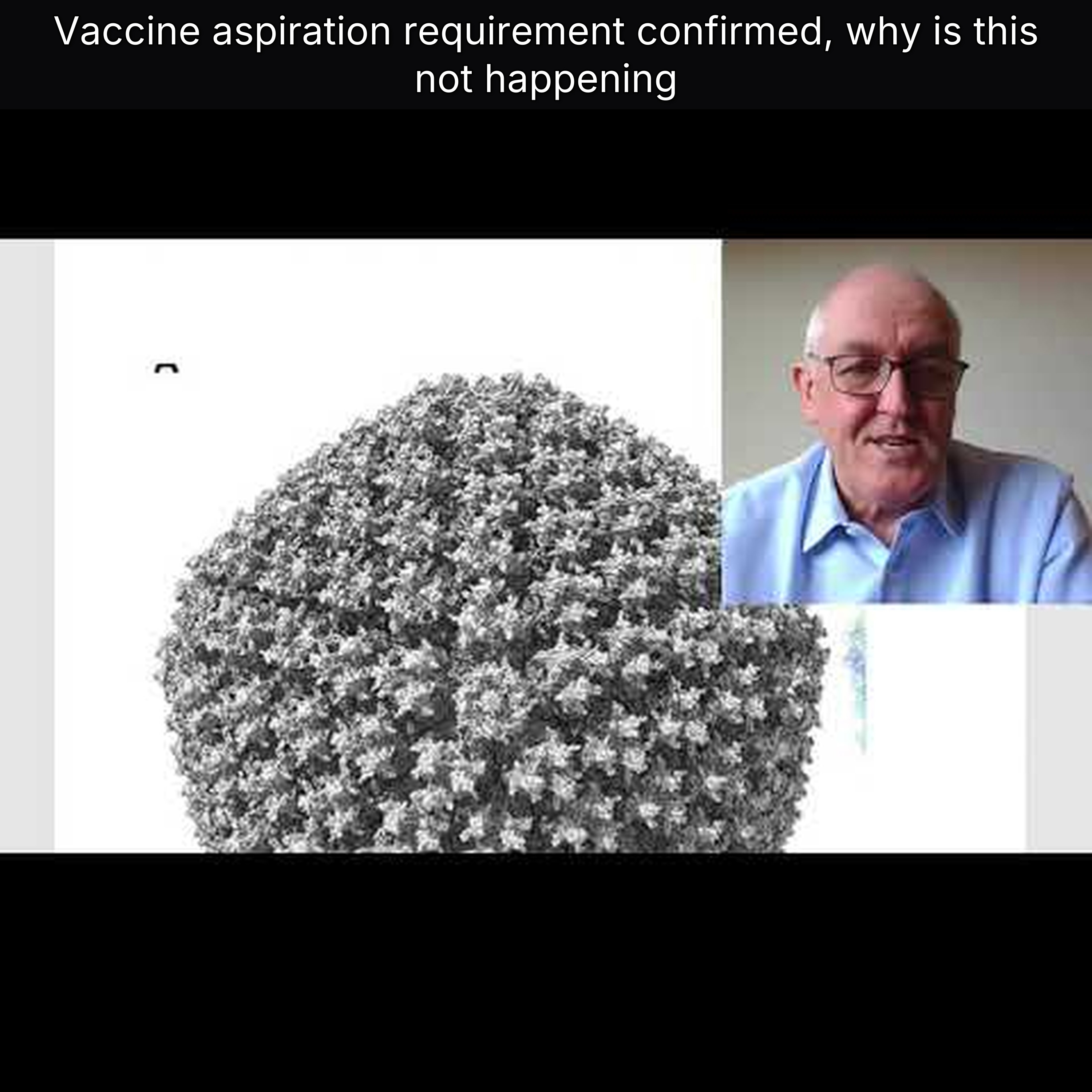 Vaccine aspiration requirement confirmed, why is this not happening episode artwork