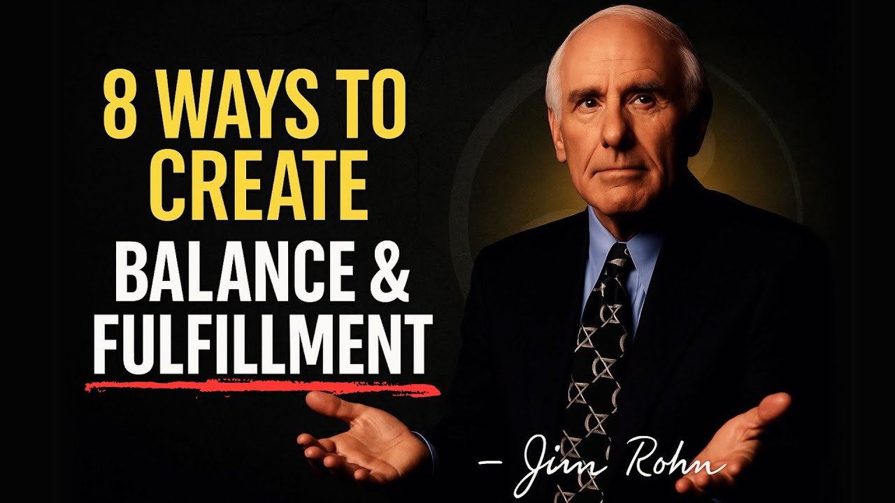 Create Balance and Fulfillment in Your Life | Jim Rohn Motivation