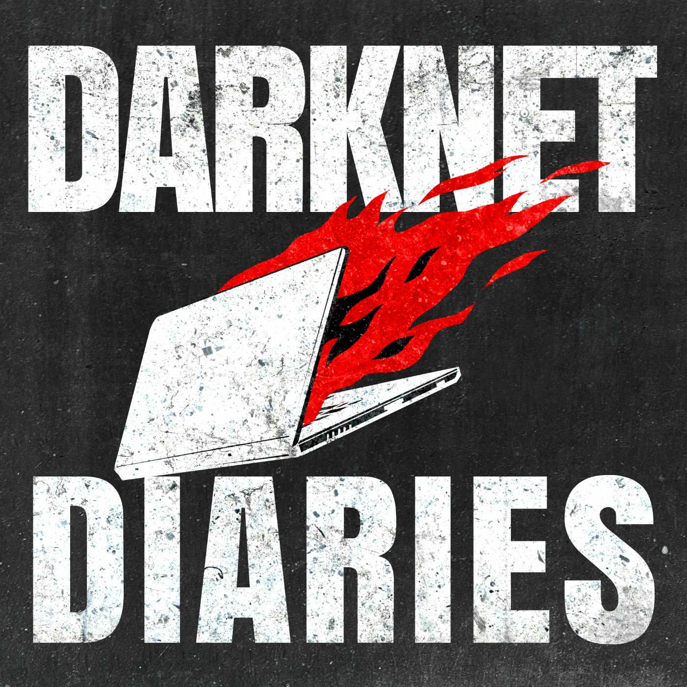 Darknet Diaries podcast show image
