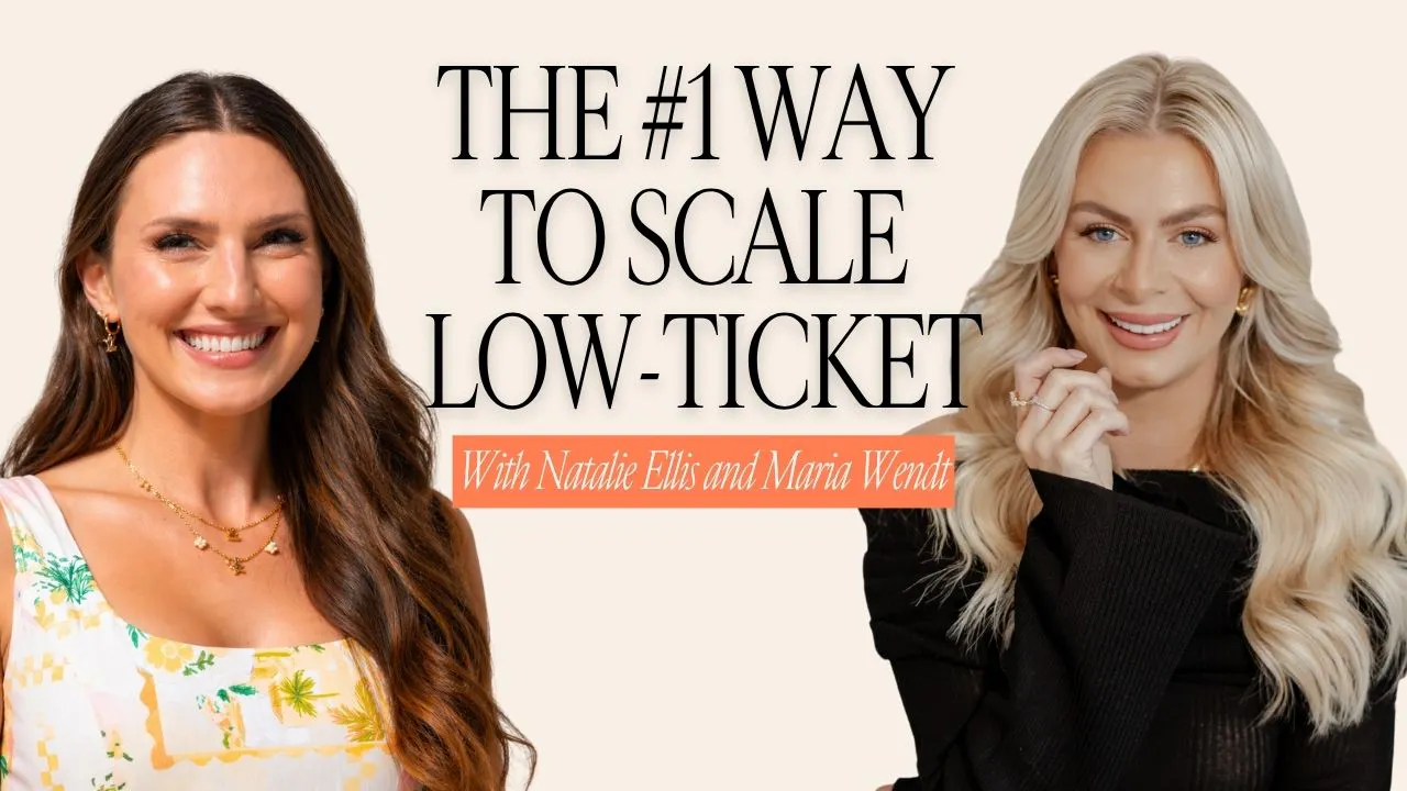 488: Maria Wendt on Building A $1M/Month Low-Ticket Business episode artwork