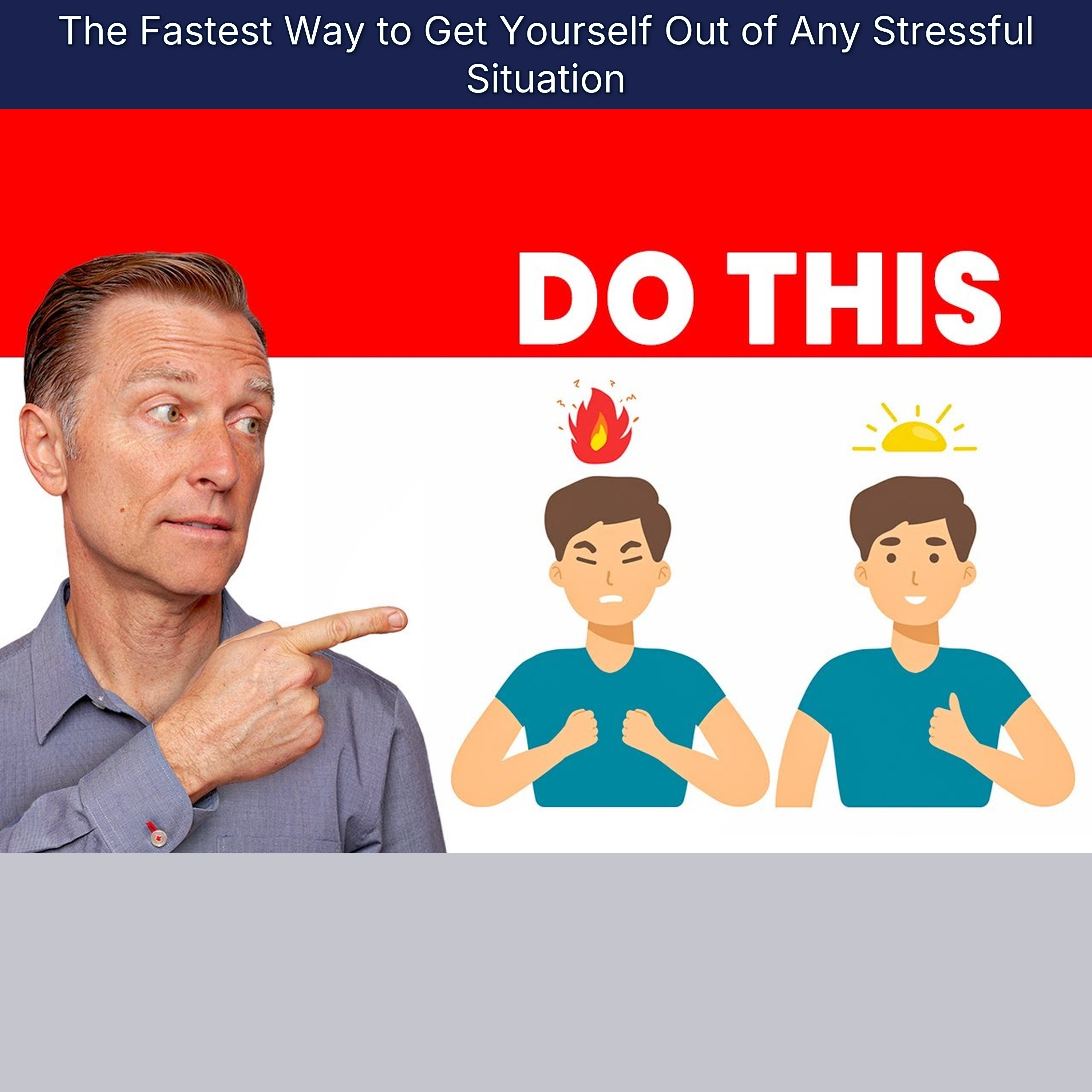 The Fastest Way to Get Yourself Out of Any Stressful Situation episode artwork