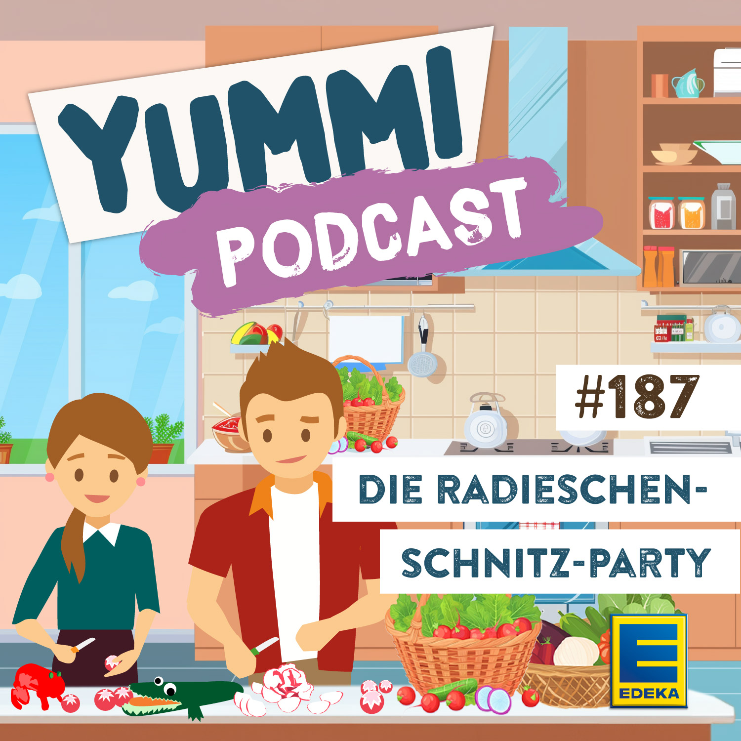 Cover: Die Radieschen-Schnitz-Party