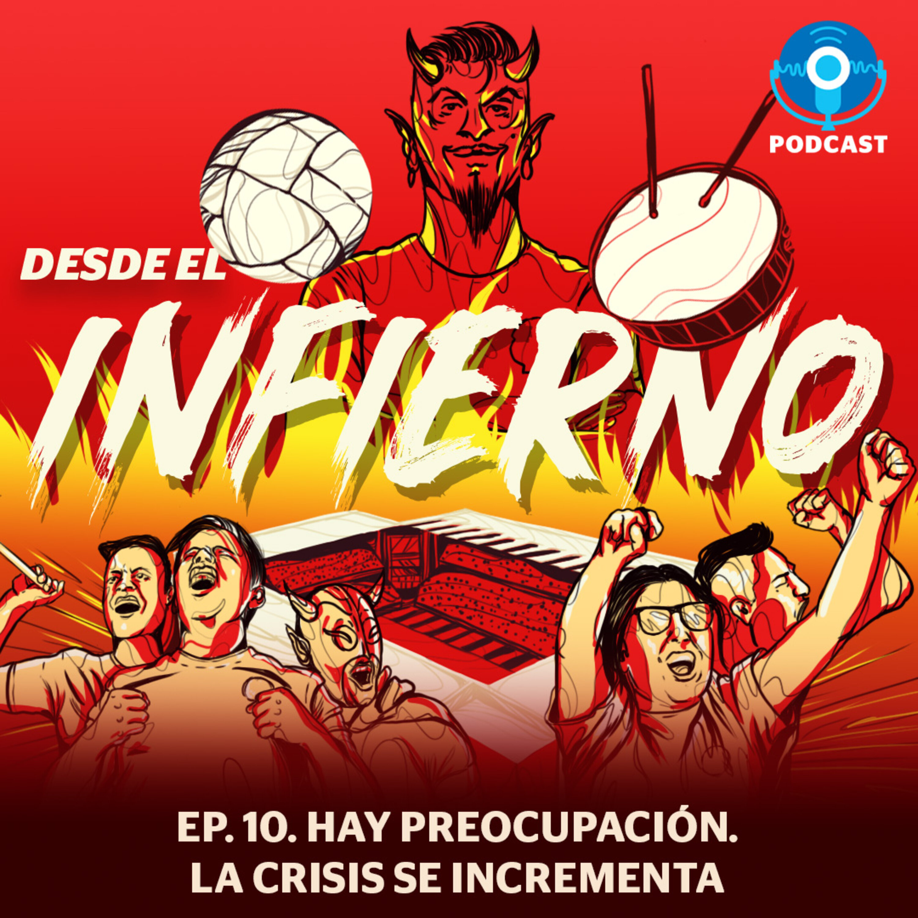 La crisis se incrementa, los "Diablos" están fuera de los cuatro priemeros lugares de la Liga MX