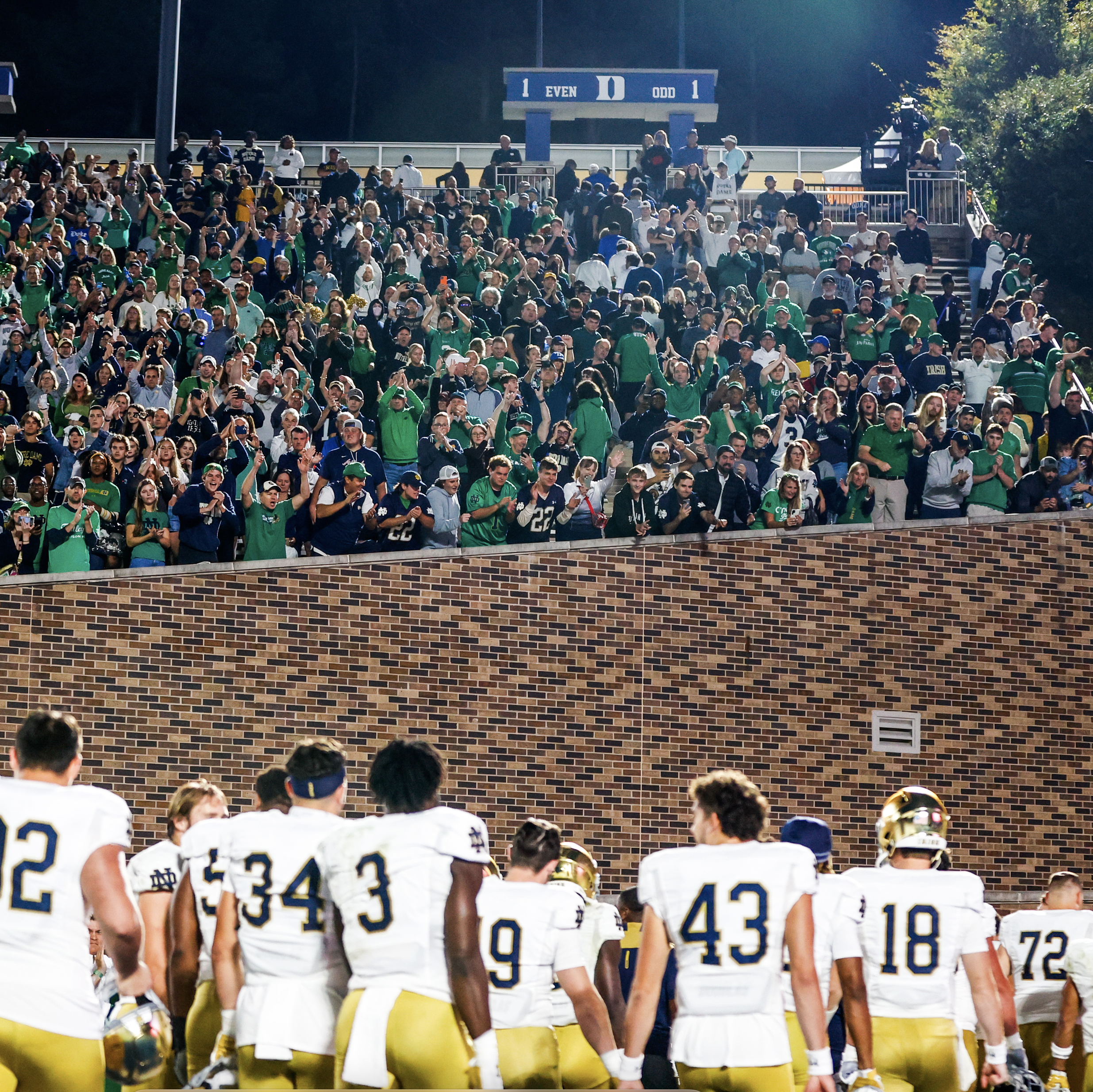Lets soak in Notre Dame's victory over Duke episode artwork