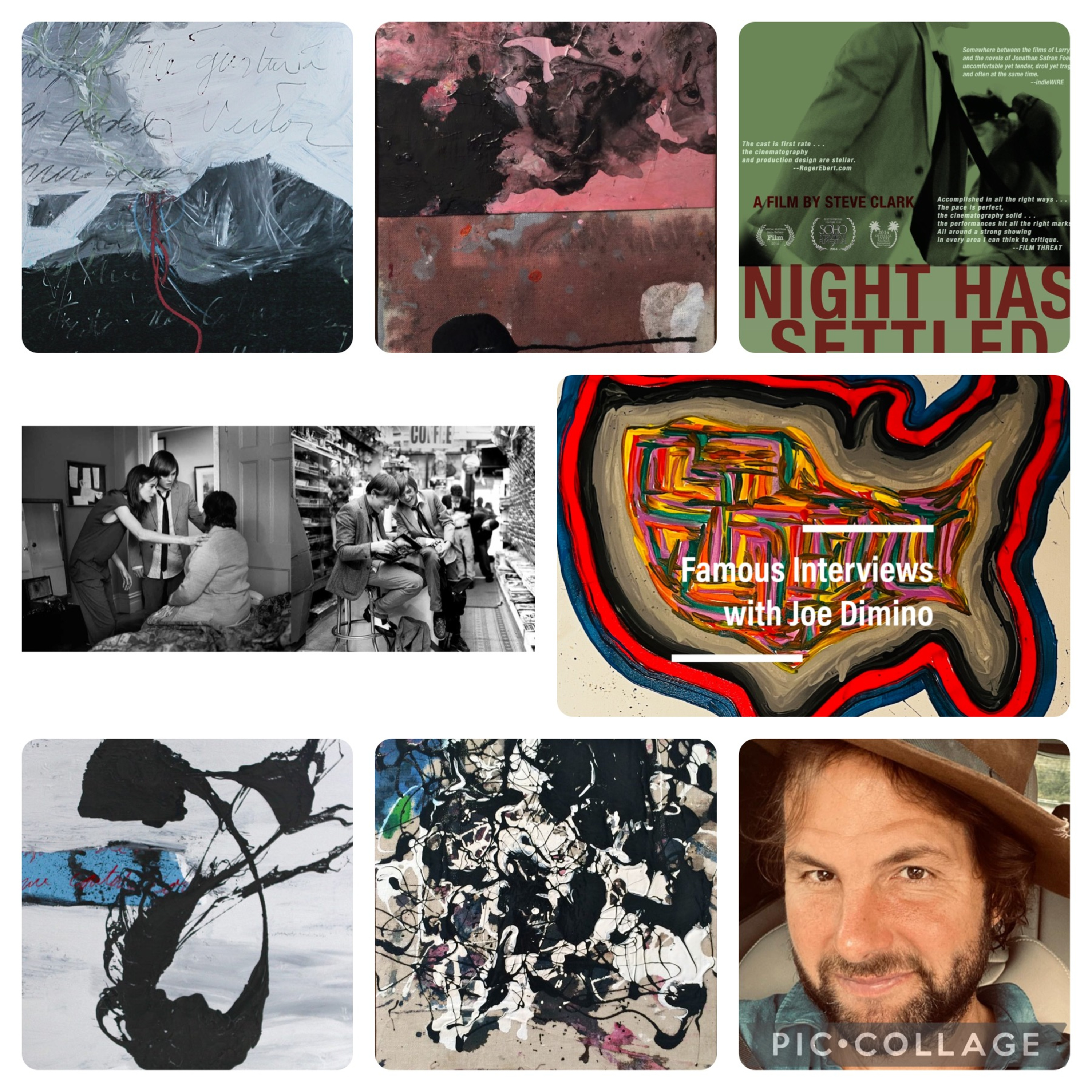 New York City-based Writer, Painter & Filmmaker Steve Clark