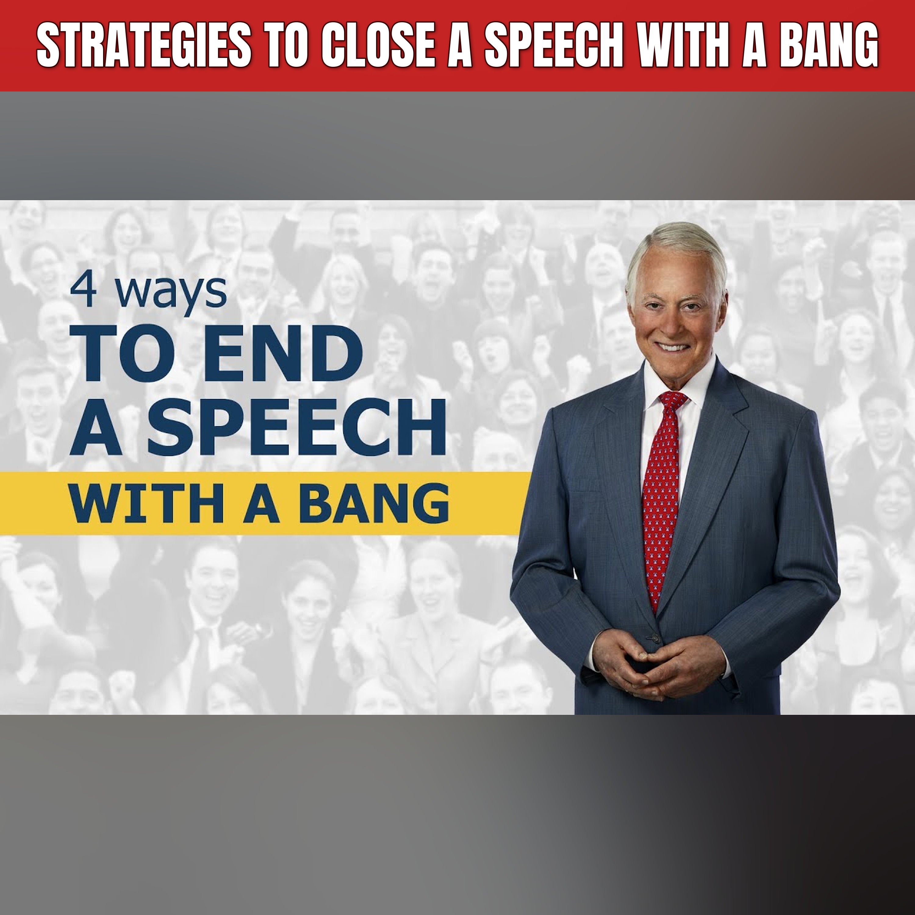 Strategies to Close a Speech With a Bang episode artwork