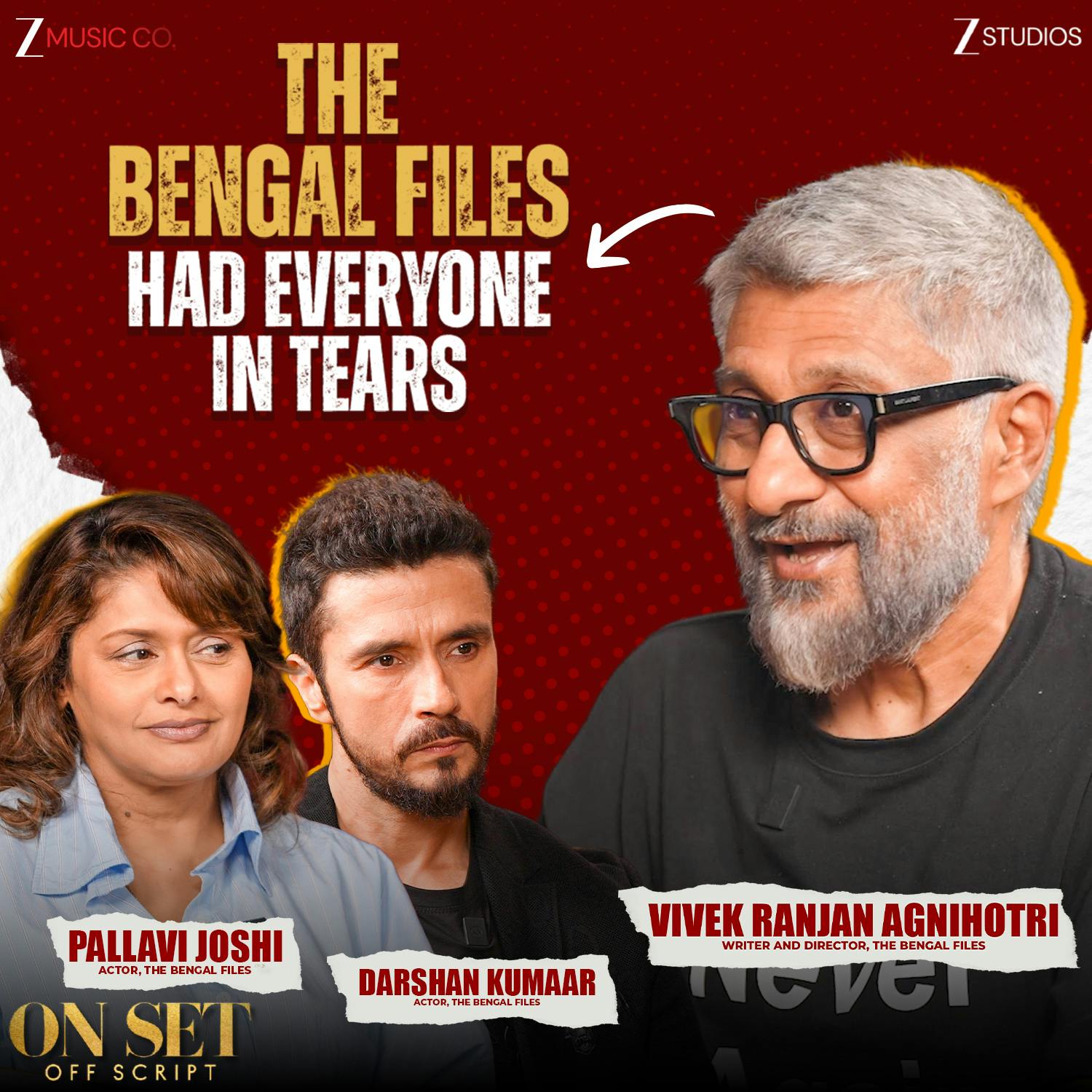 The Bengal Files Had Everyone In Tears | Vivek Agnihotri | Pallavi Joshi | Darshan Kumaar