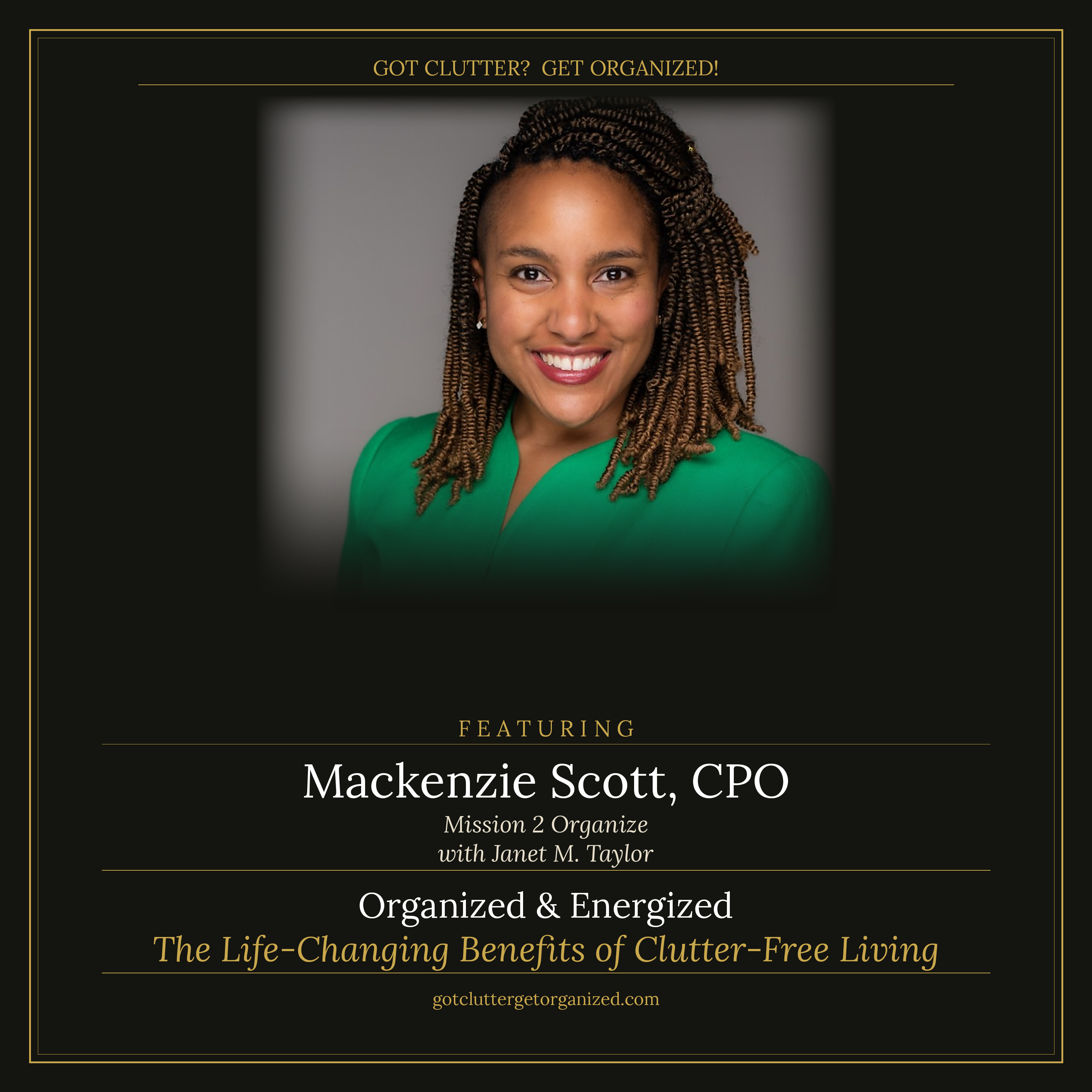 Organized & Energized: The Life-Changing Benefits of Clutter-Free Living episode artwork