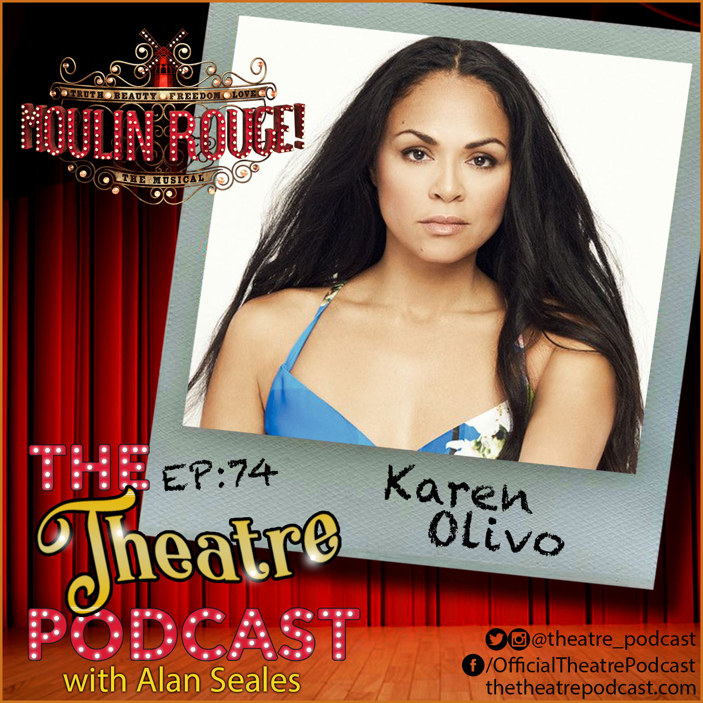 Karen Olivo, Satine (the Sparking Diamond!) in Moulin Rouge the Musical