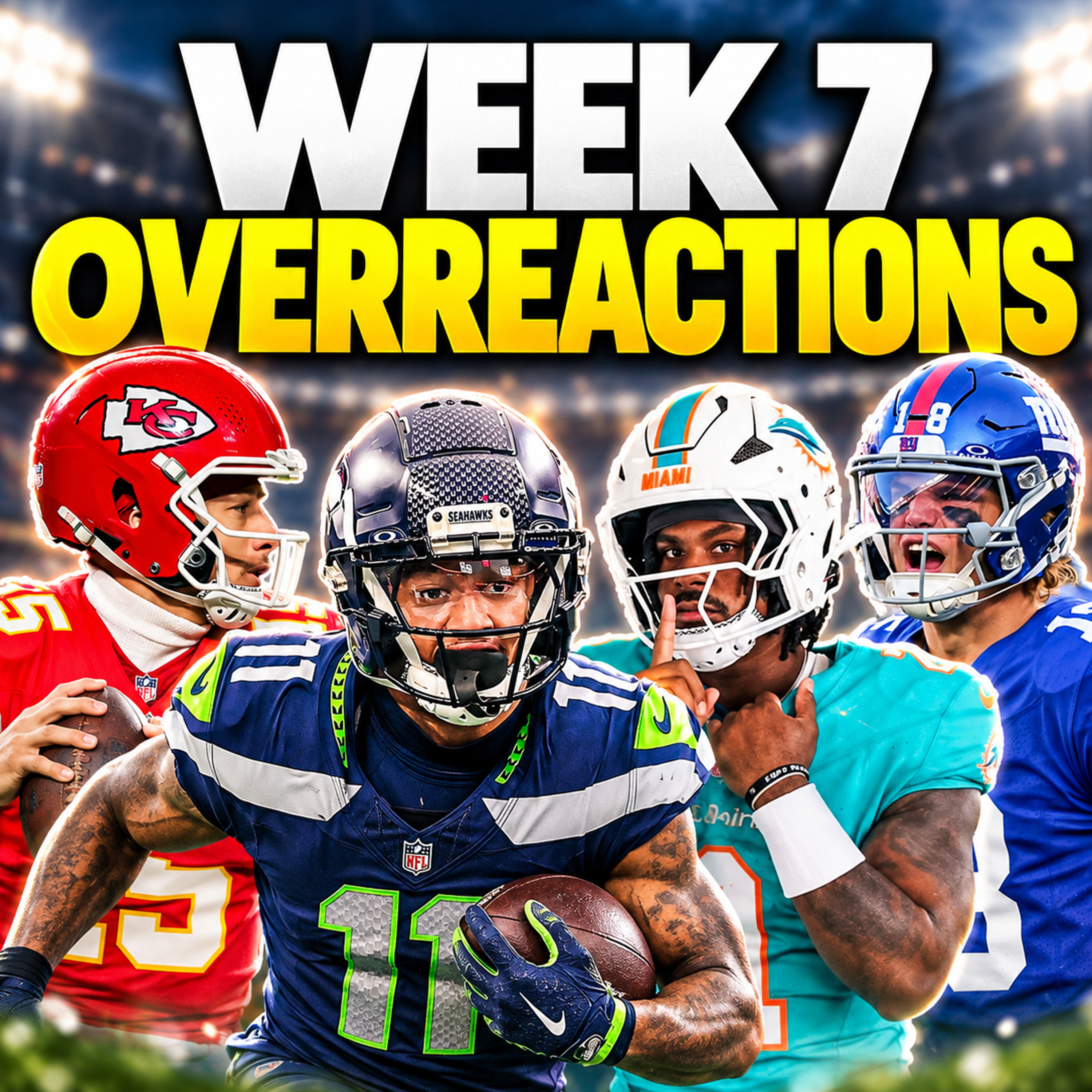NFL vs. Fantasy: The Biggest Week 7 Overreactions episode artwork