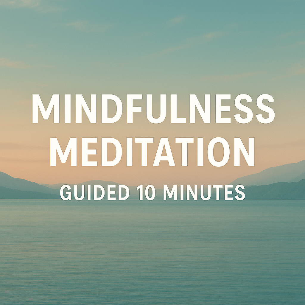 Mindfulness Meditation - Guided 10 Minutes