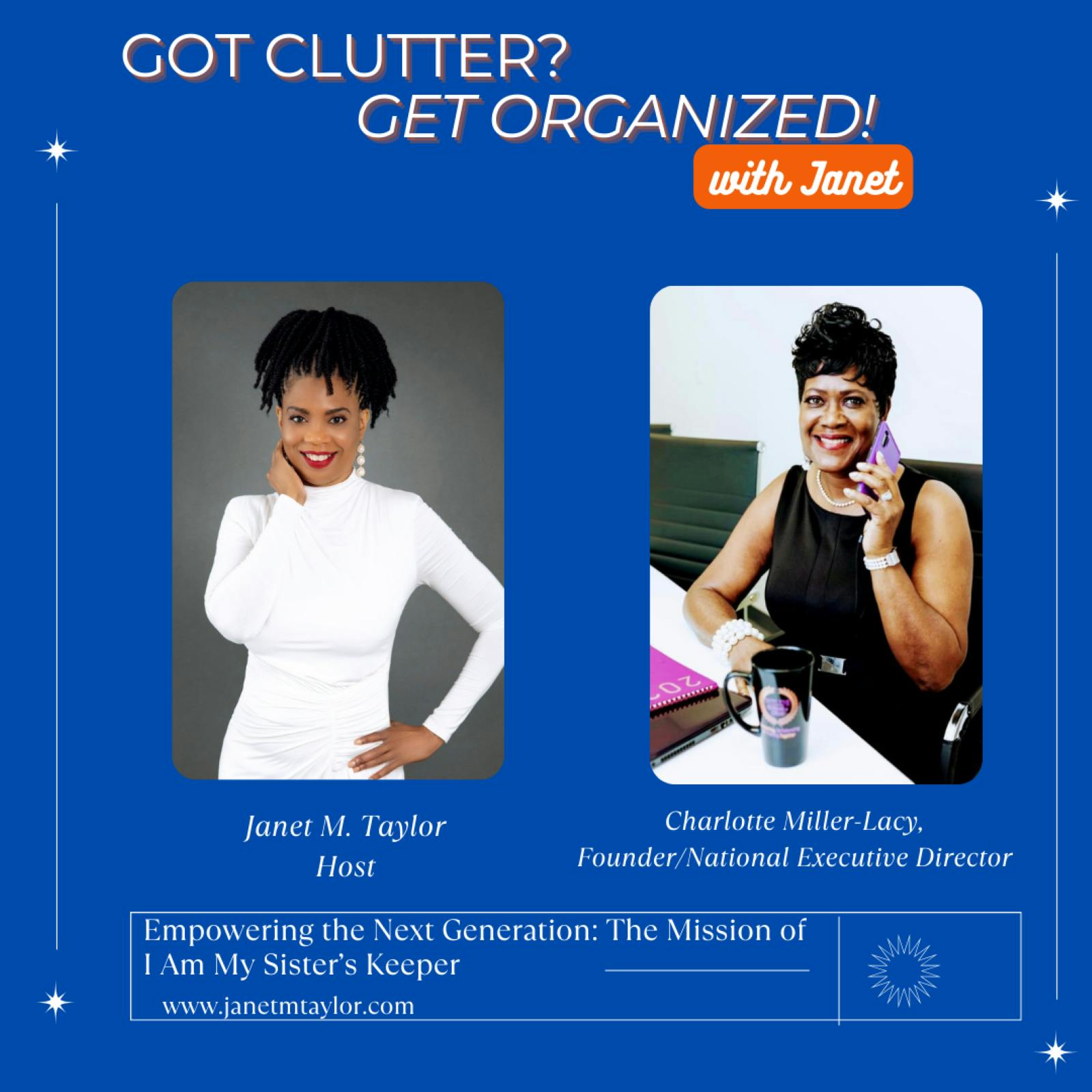 Empowering the Next Generation: The Mission of I Am My Sister’s Keeper with Charlotte Miller-Lacy