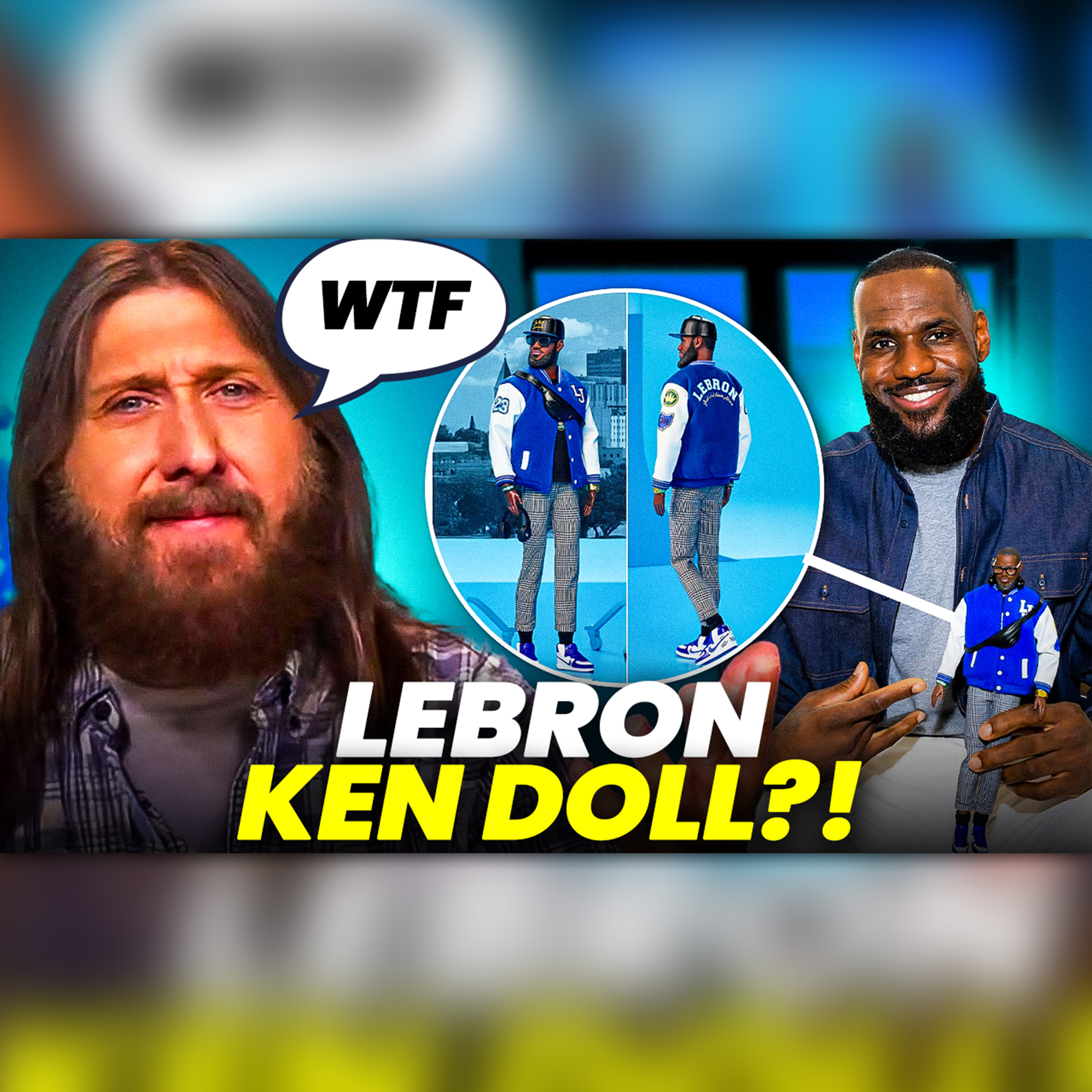 Fans Take Blow Torch To LeBron's Ken Doll episode artwork
