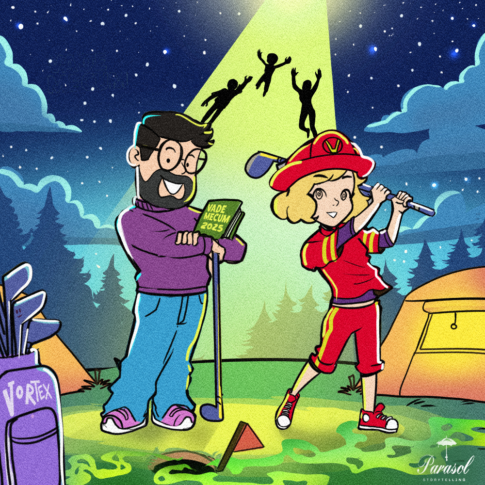 Vortex 97 - Arrebatamento 2025, maníaco do golfe clube e stalker de bombeiros