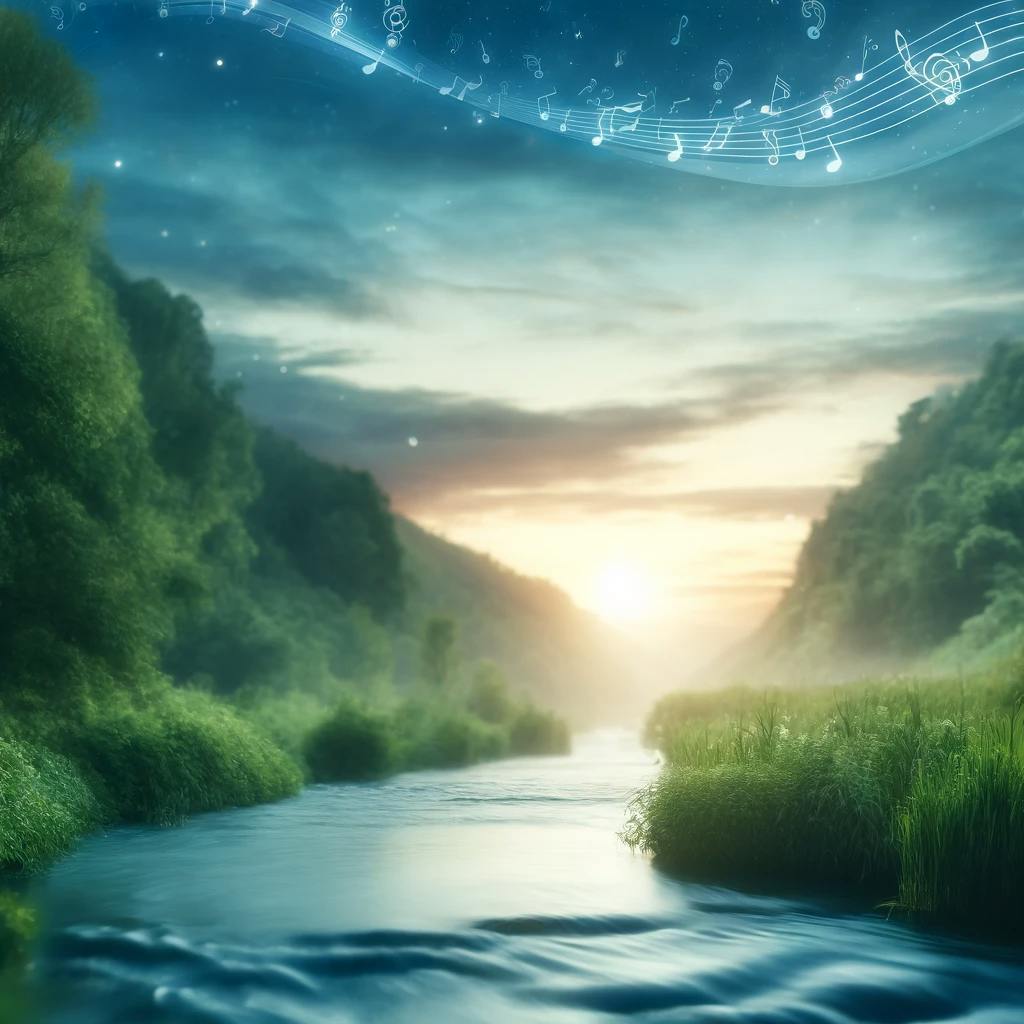 El Sonido Refrescante del RÍO Combinado con la MÚSICA Calmante Favorece un DESCANSO Profundo episode artwork
