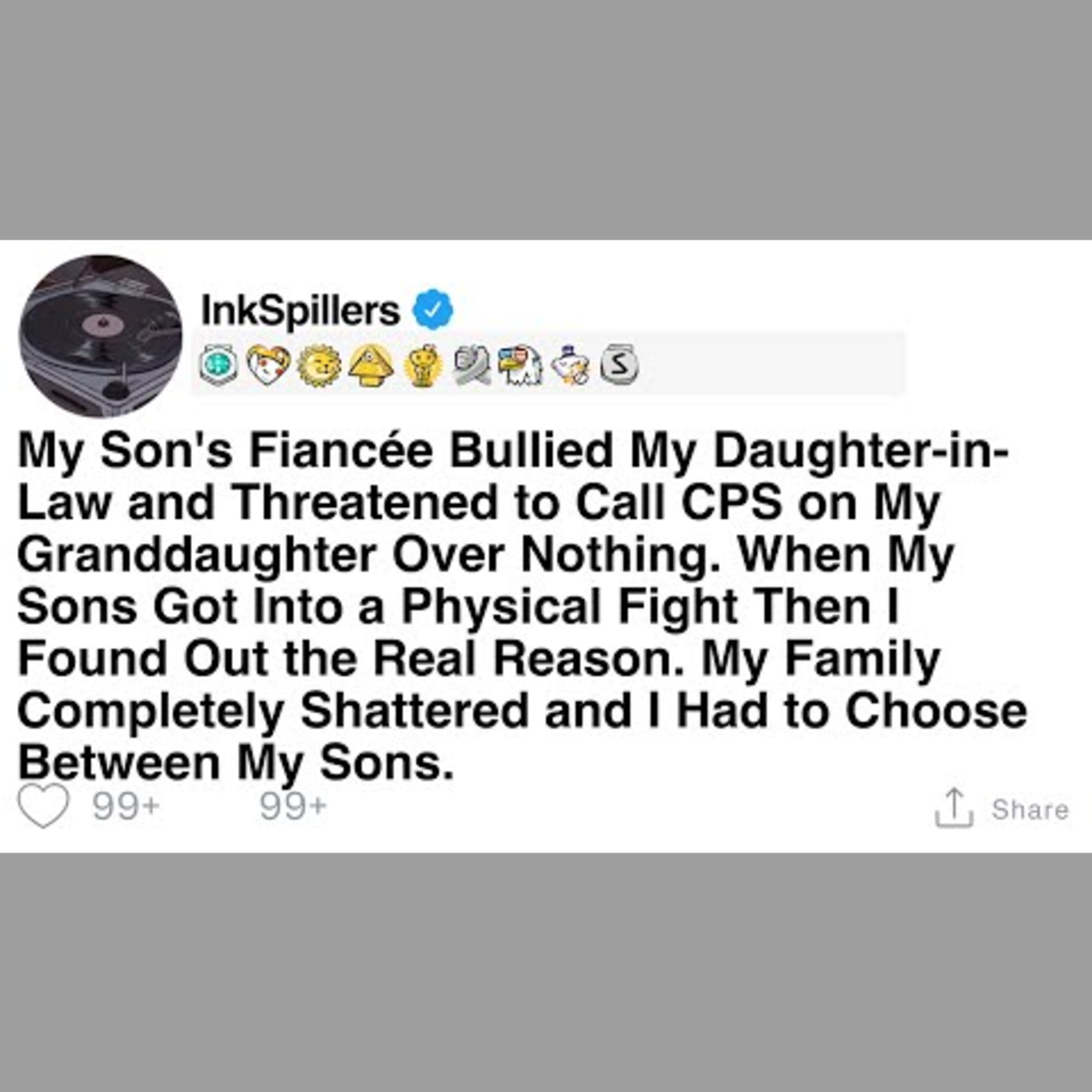 My Son's Fiancée Bullies and Causes Family Rift