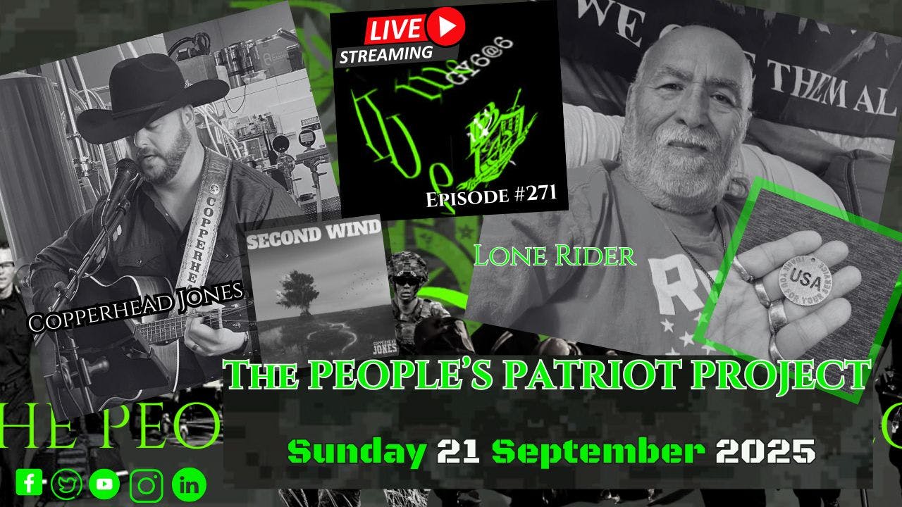 We Got Your 6@6 with THE PEOPLE'S PATRIOT PROJECT We Got Your 6@6 with THE PEOPLE'S PATRIOT PROJECT